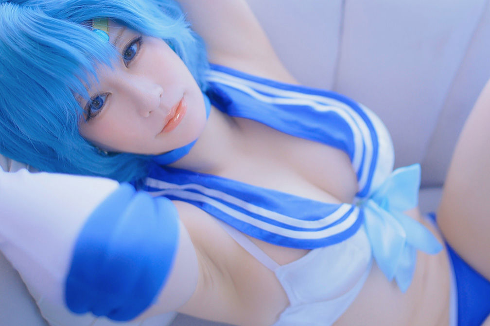 [Cosplay] [HERESY] Ringo Mitsuki 林檎蜜紀 - 僕専用セーラーマーキュリー/(141P)