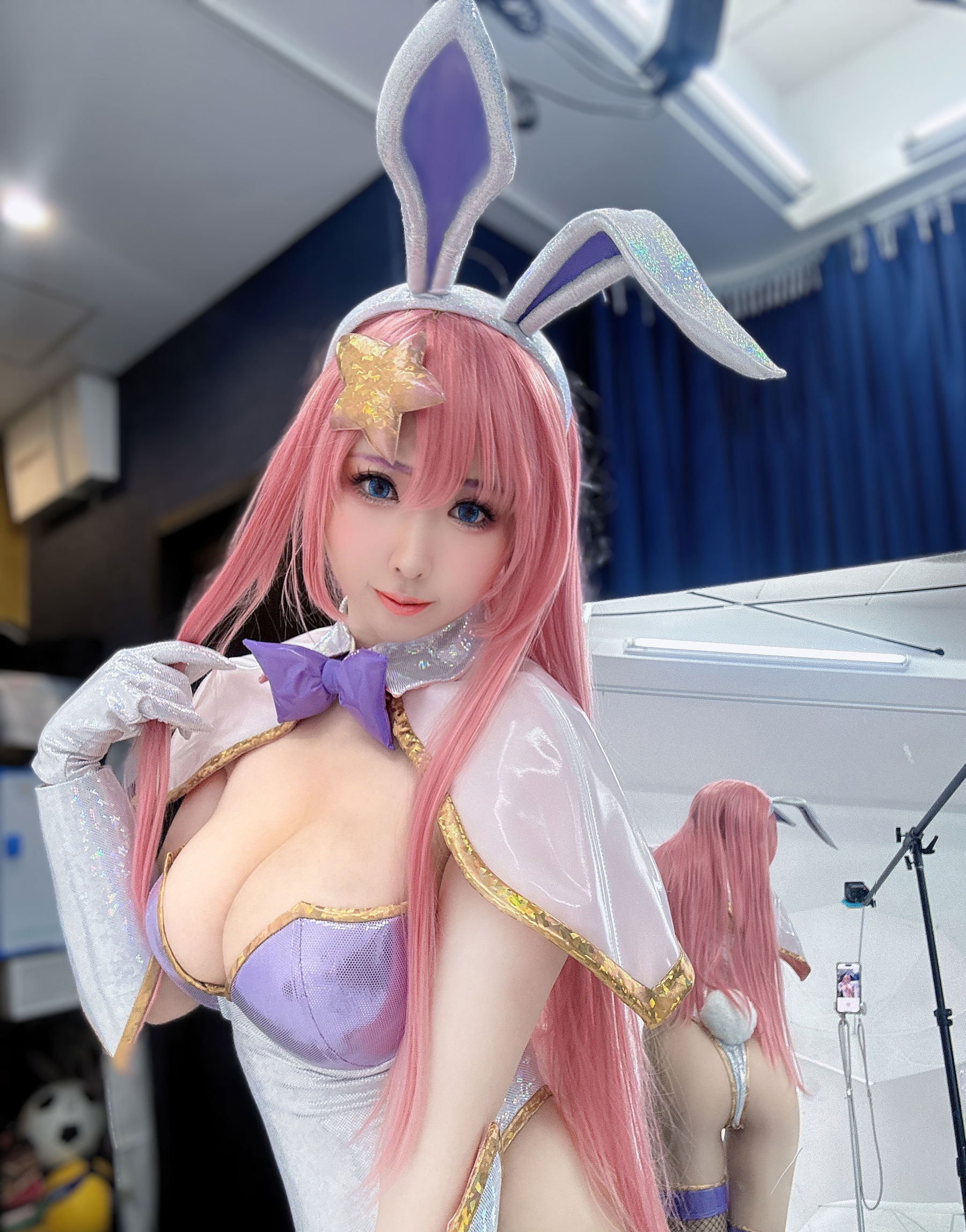 [Cosplay] [KURUPIKA] Reku Momoiro 桃色れく - Meer Campbell Quiet Night/(144P)