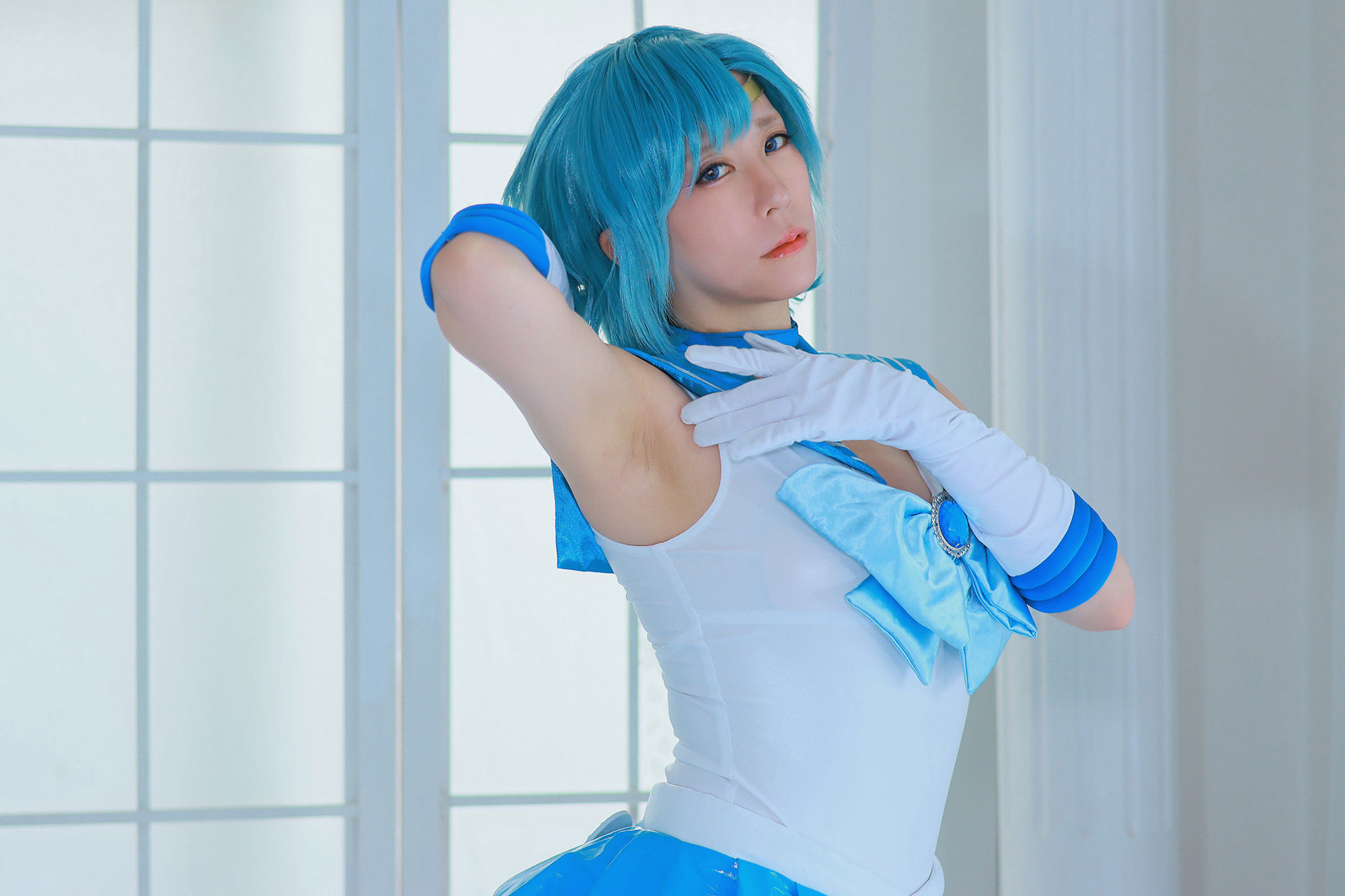 [Cosplay] [HERESY] Ringo Mitsuki 林檎蜜紀 - 僕専用セーラーマーキュリー/(141P)