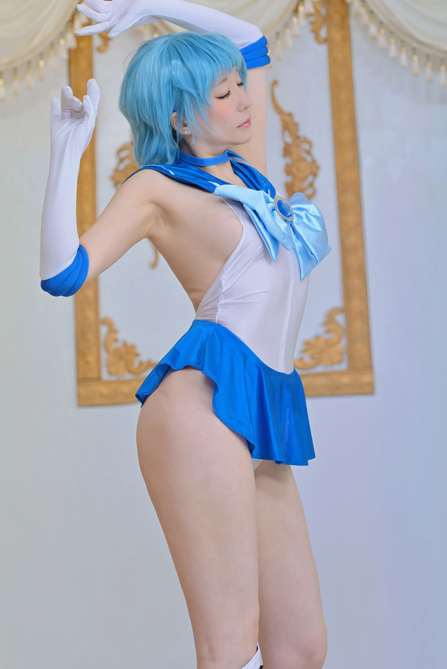 [Cosplay] [HERESY] Ringo Mitsuki 林檎蜜紀 - 僕専用セーラーマーキュリー/(141P)