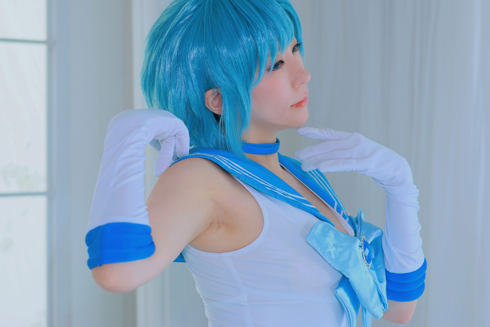 [Cosplay] [HERESY] Ringo Mitsuki 林檎蜜紀 - 僕専用セーラーマーキュリー/(141P)