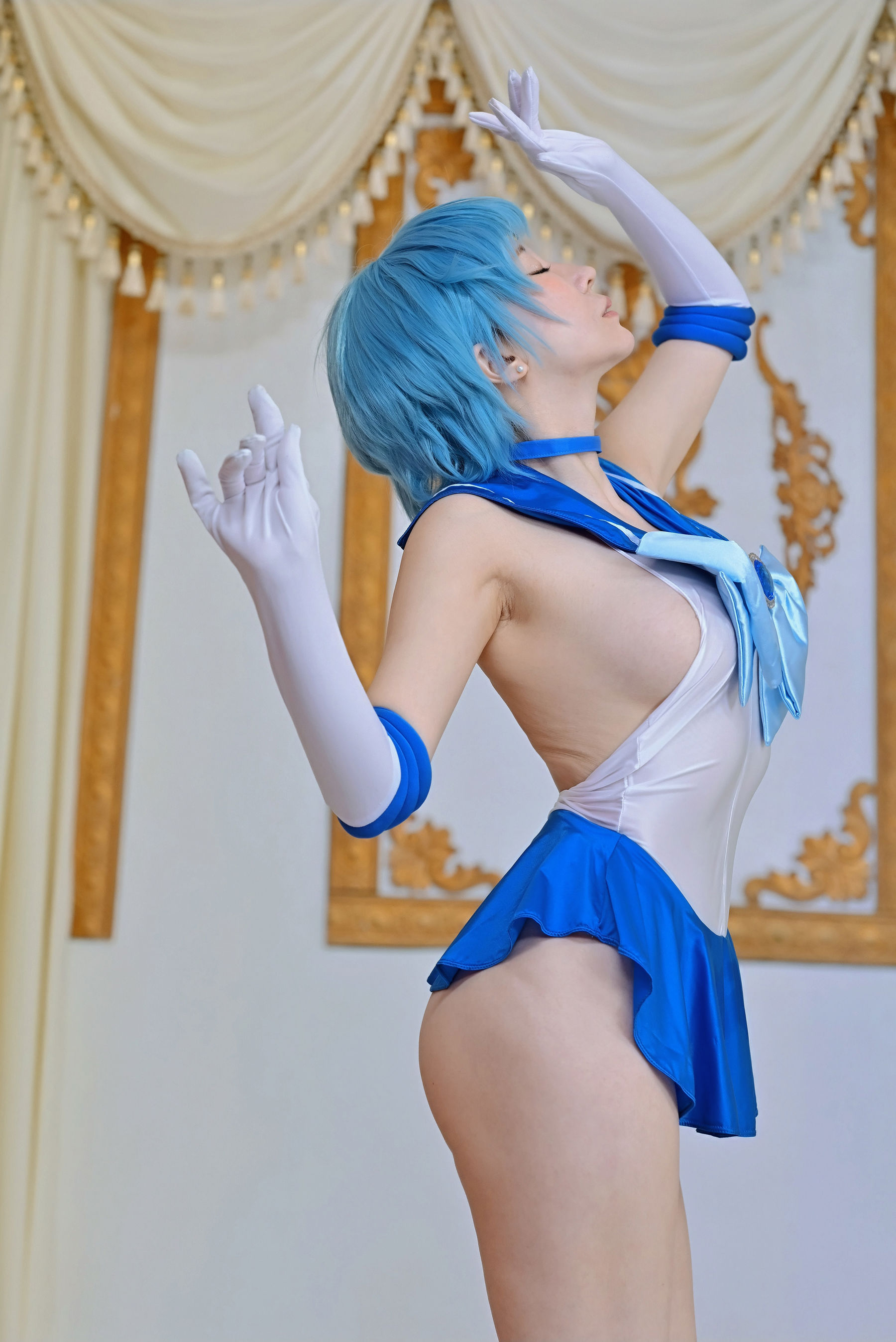 [Cosplay] [HERESY] Ringo Mitsuki 林檎蜜紀 - 僕専用セーラーマーキュリー/(141P)