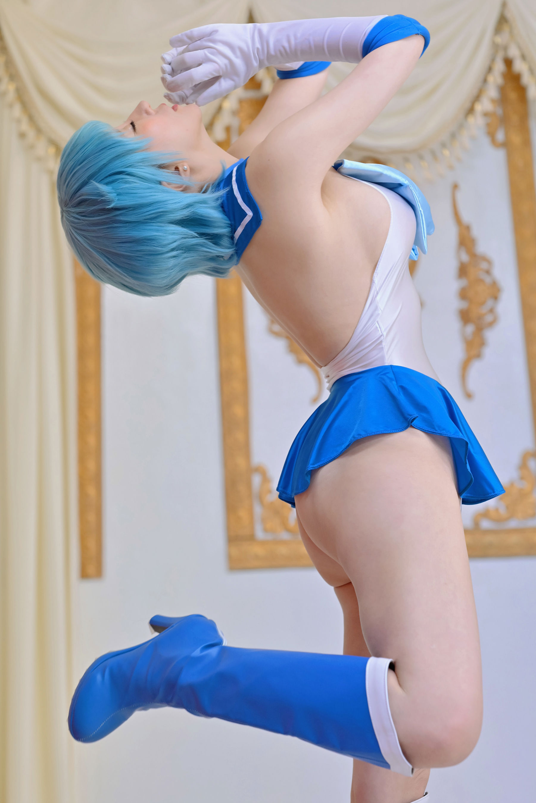 [Cosplay] [HERESY] Ringo Mitsuki 林檎蜜紀 - 僕専用セーラーマーキュリー/(141P)