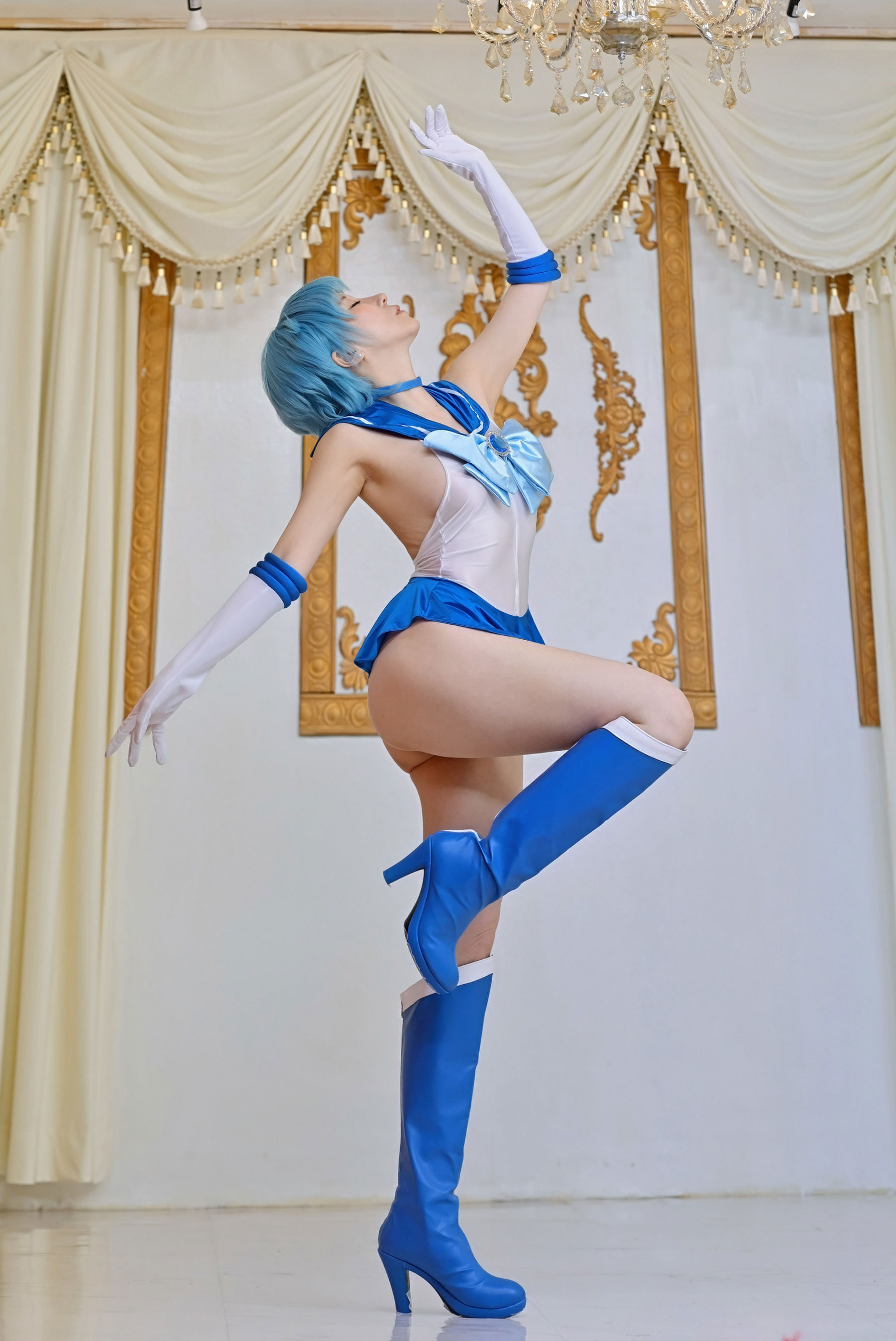 [Cosplay] [HERESY] Ringo Mitsuki 林檎蜜紀 - 僕専用セーラーマーキュリー/(141P)