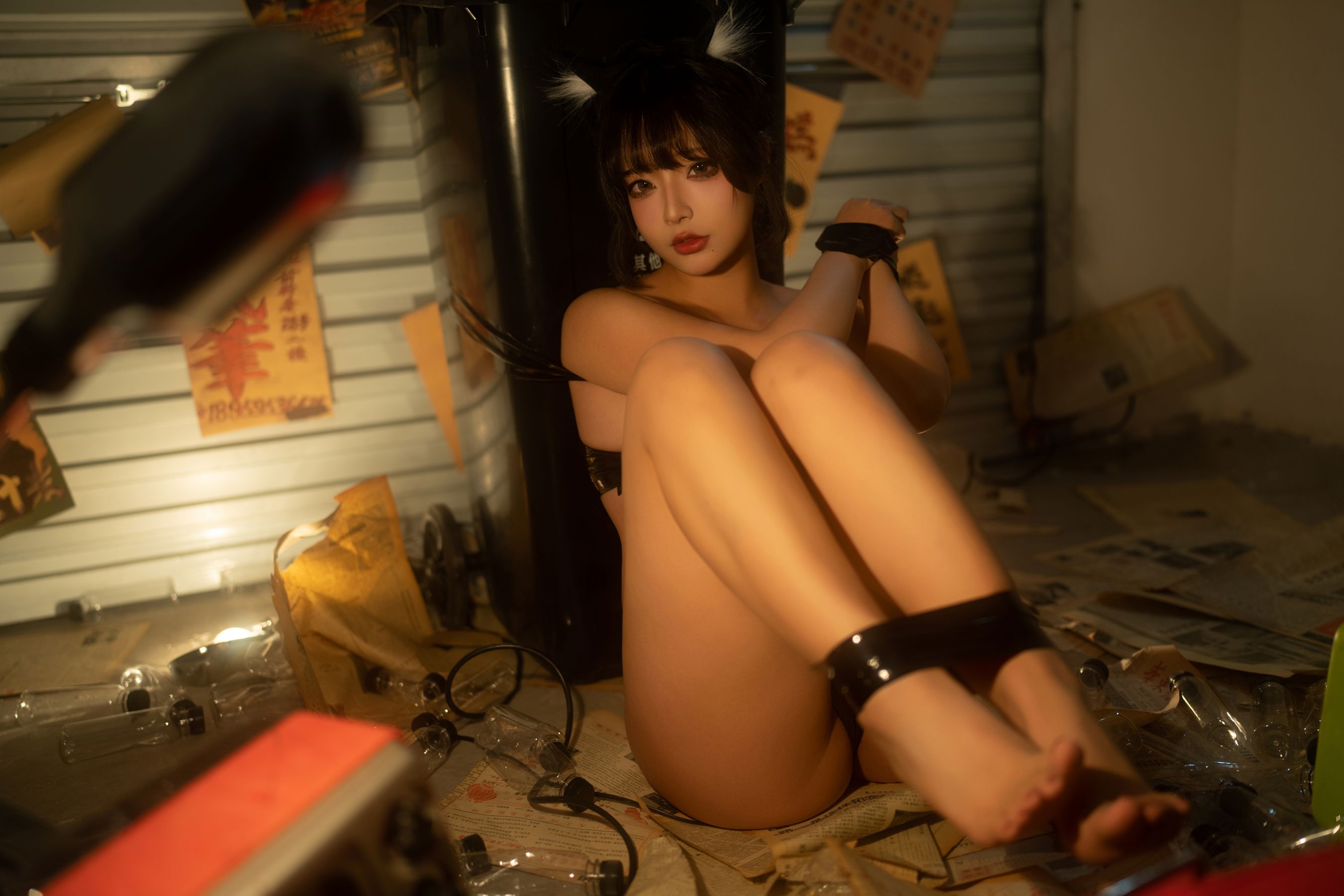 yuuhui玉汇 - 捉猫记/(117P)