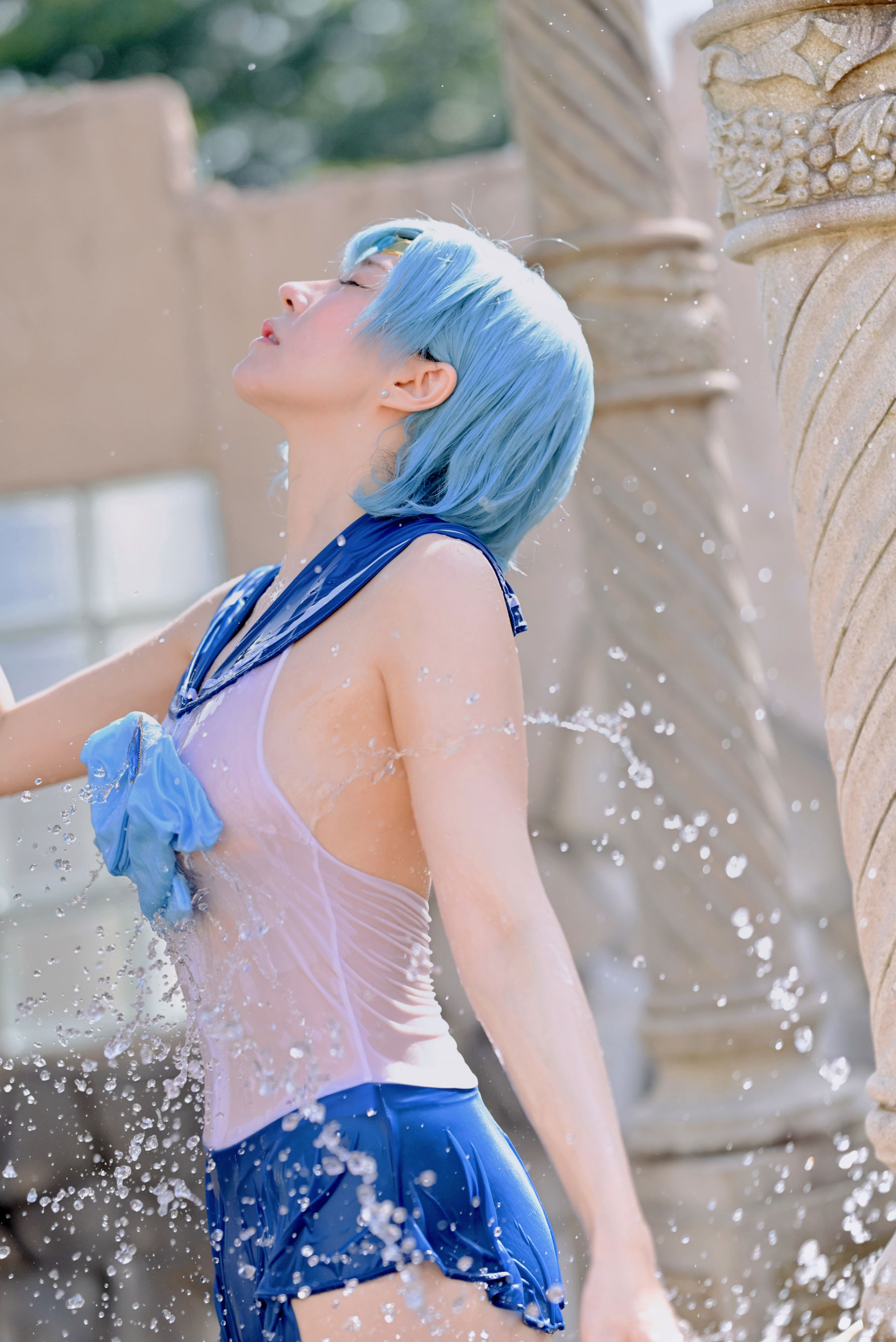[Cosplay] [HERESY] Ringo Mitsuki 林檎蜜紀 - 僕専用セーラーマーキュリー/(141P)