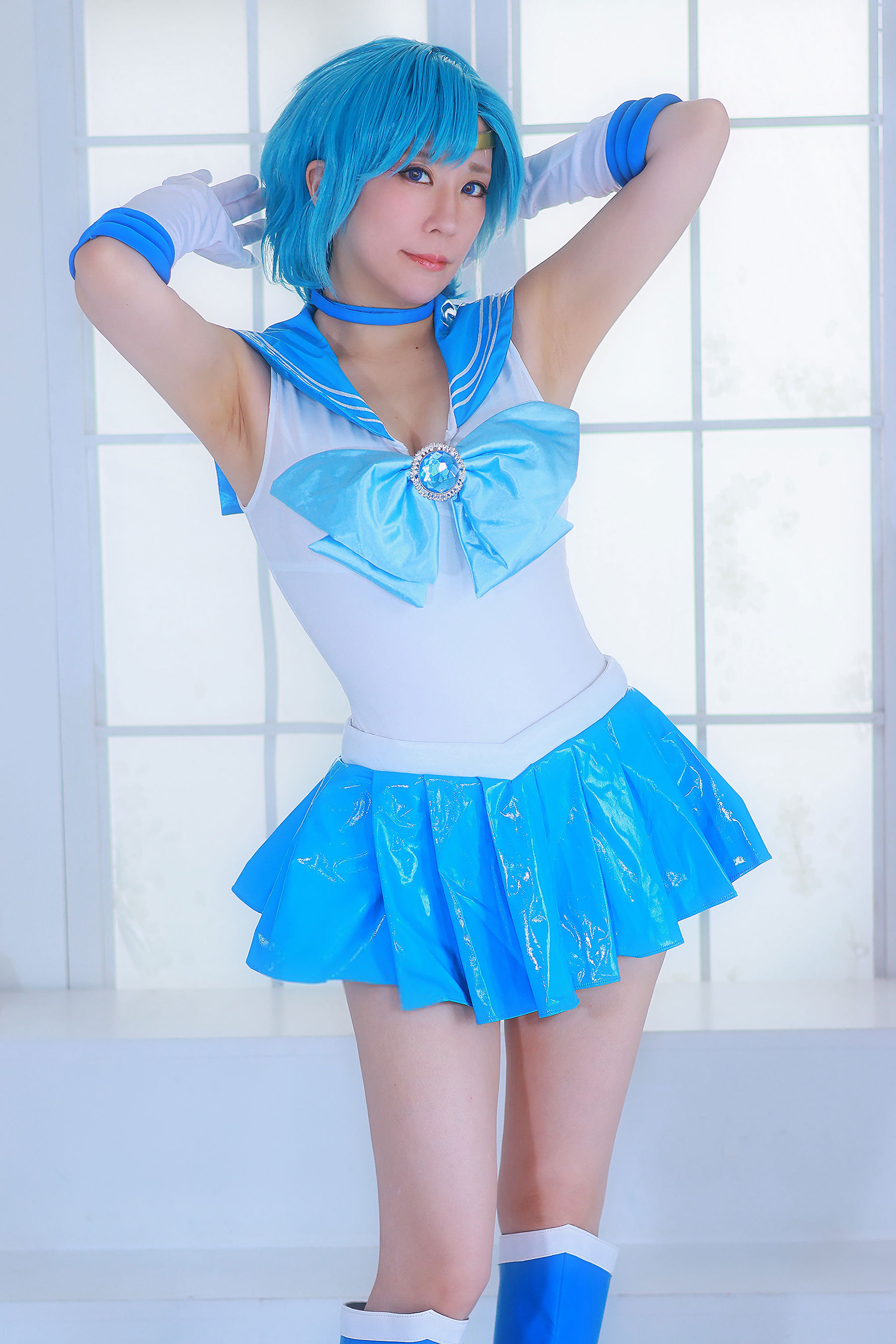 [Cosplay] [HERESY] Ringo Mitsuki 林檎蜜紀 - 僕専用セーラーマーキュリー/(141P)