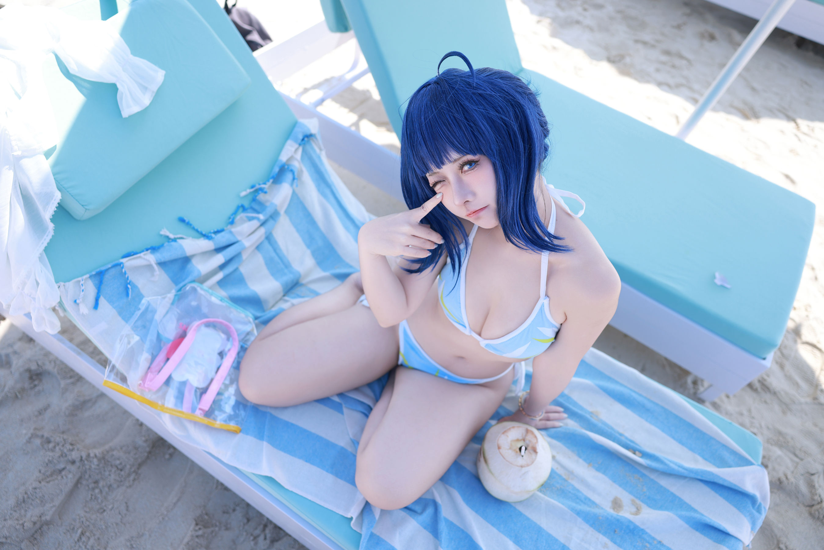 动漫博主G44不会受伤 - 八奈见杏菜 泳装/(29P)