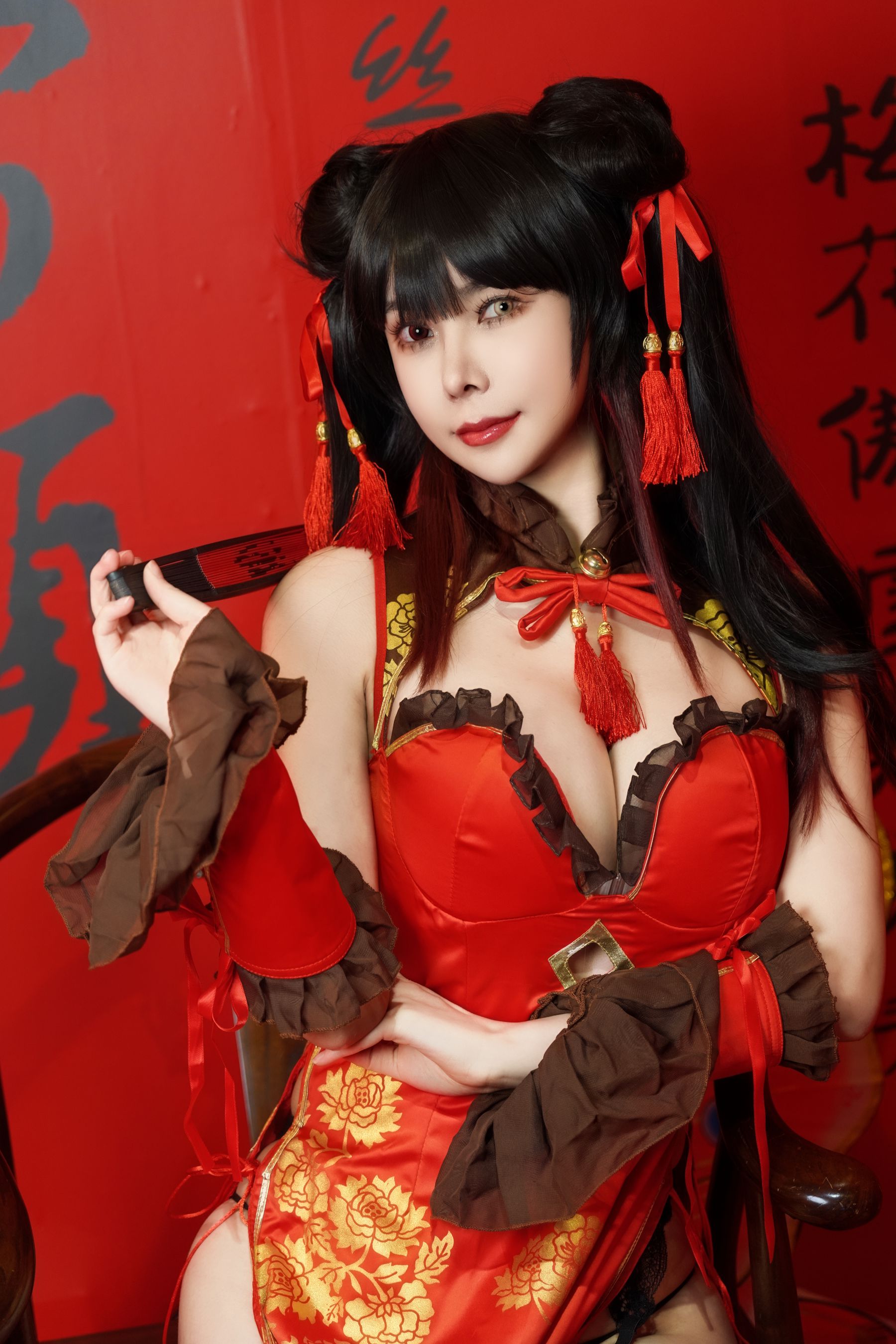 亚马逊鲶鱼 - 时崎狂三 旗袍/(25P)