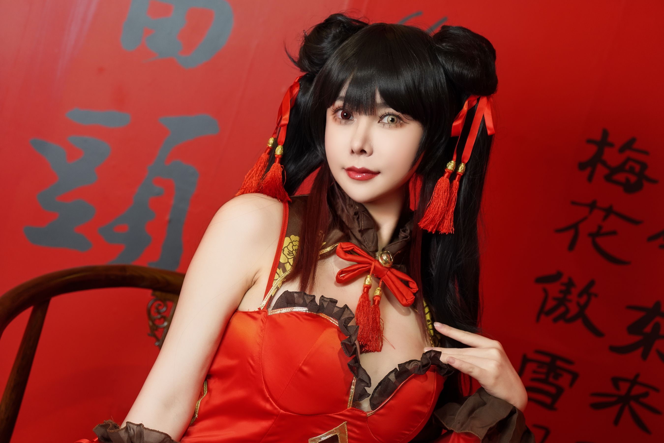 亚马逊鲶鱼 - 时崎狂三 旗袍/(25P)