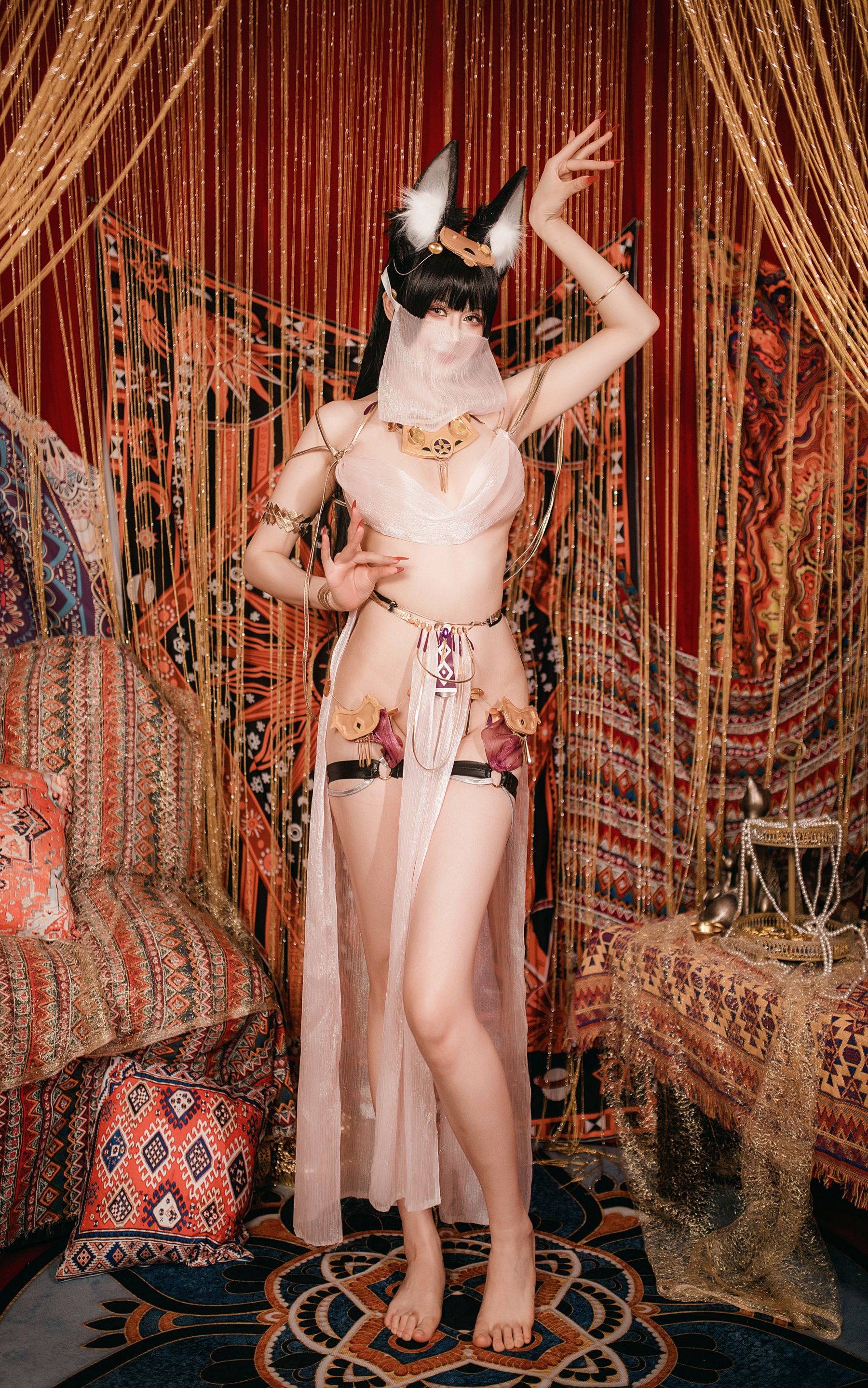 兔胖胖min - 碧蓝航线 武藏舞娘/(40P)