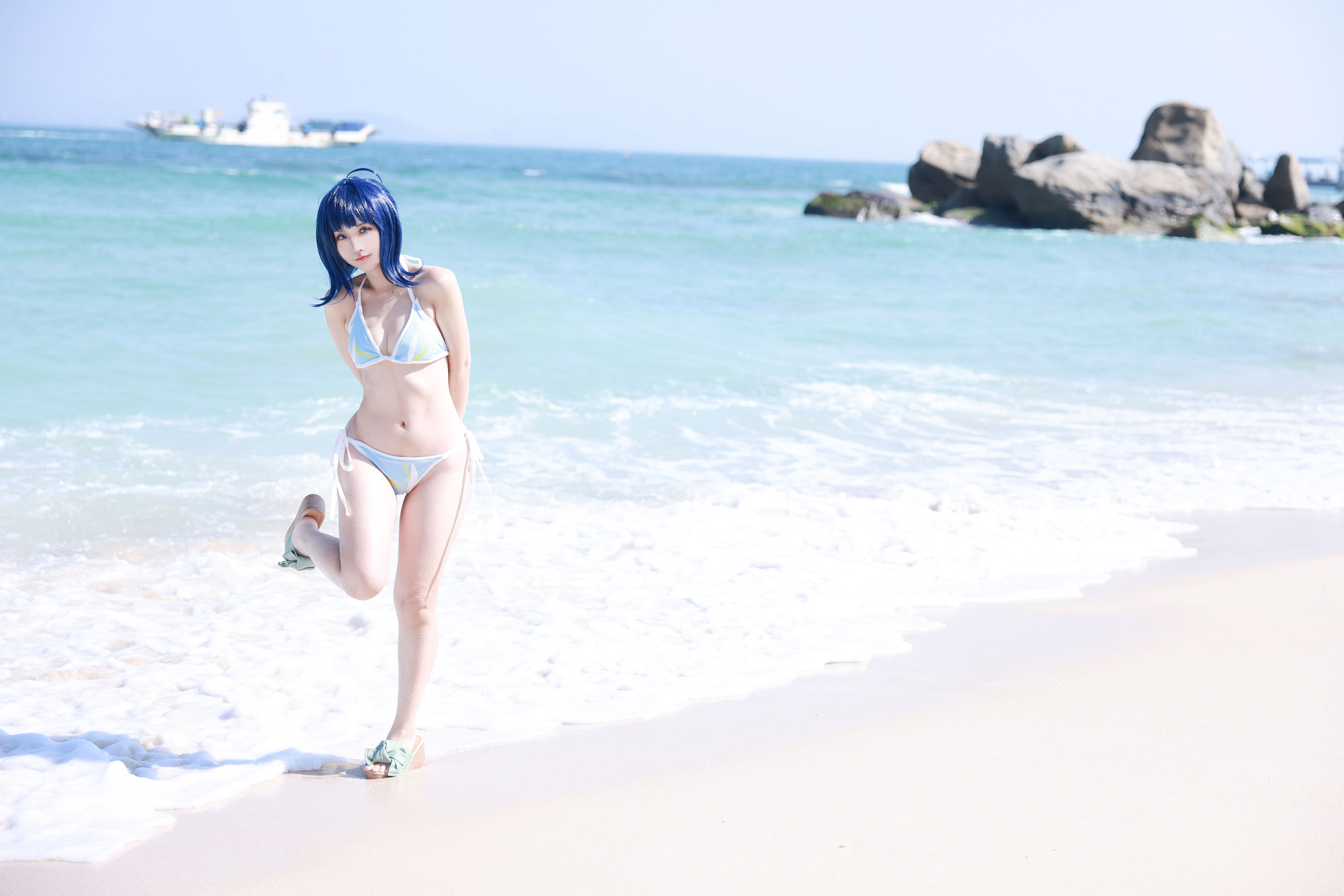 动漫博主G44不会受伤 - 八奈见杏菜 泳装/(29P)