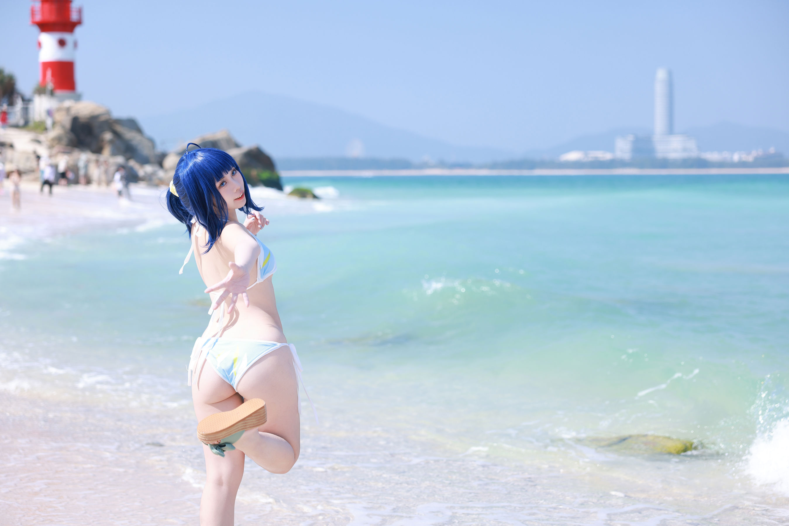 动漫博主G44不会受伤 - 八奈见杏菜 泳装/(29P)