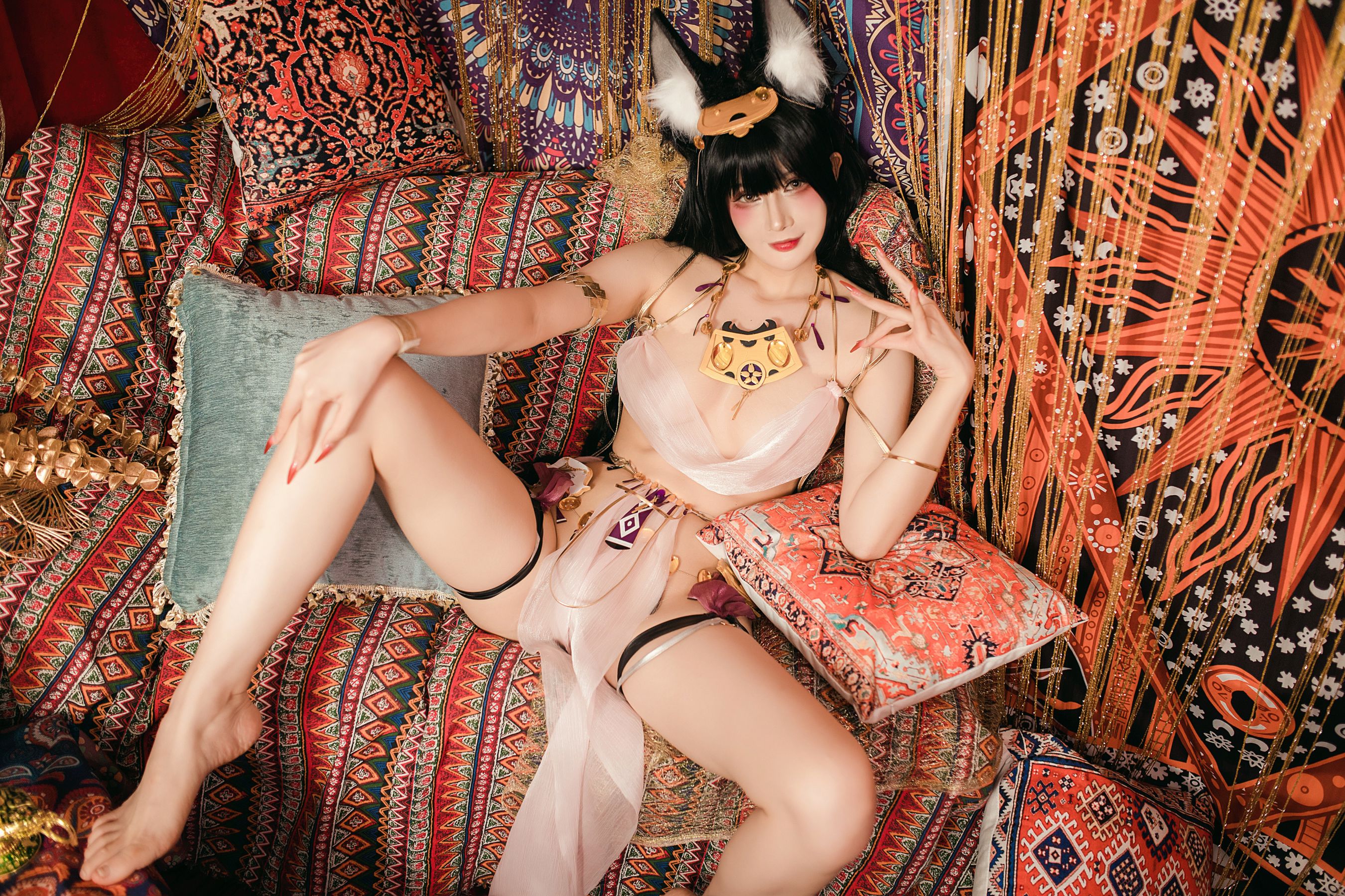 兔胖胖min - 碧蓝航线 武藏舞娘/(40P)