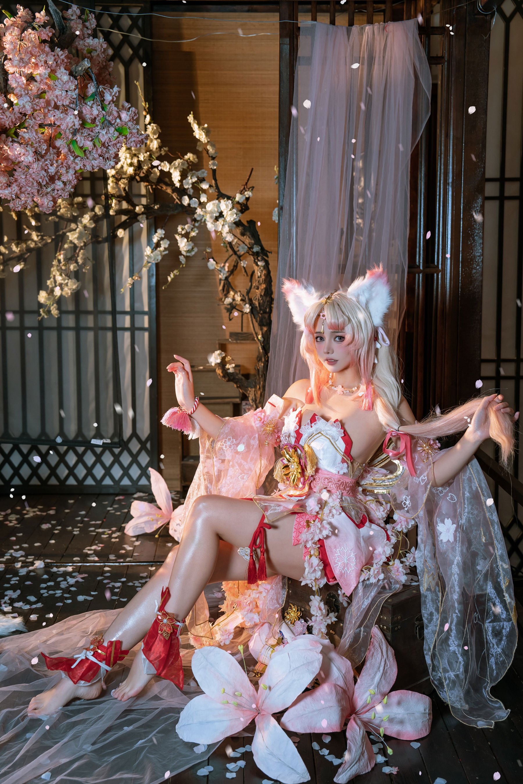 七月喵子 - 胡桃/(52P)