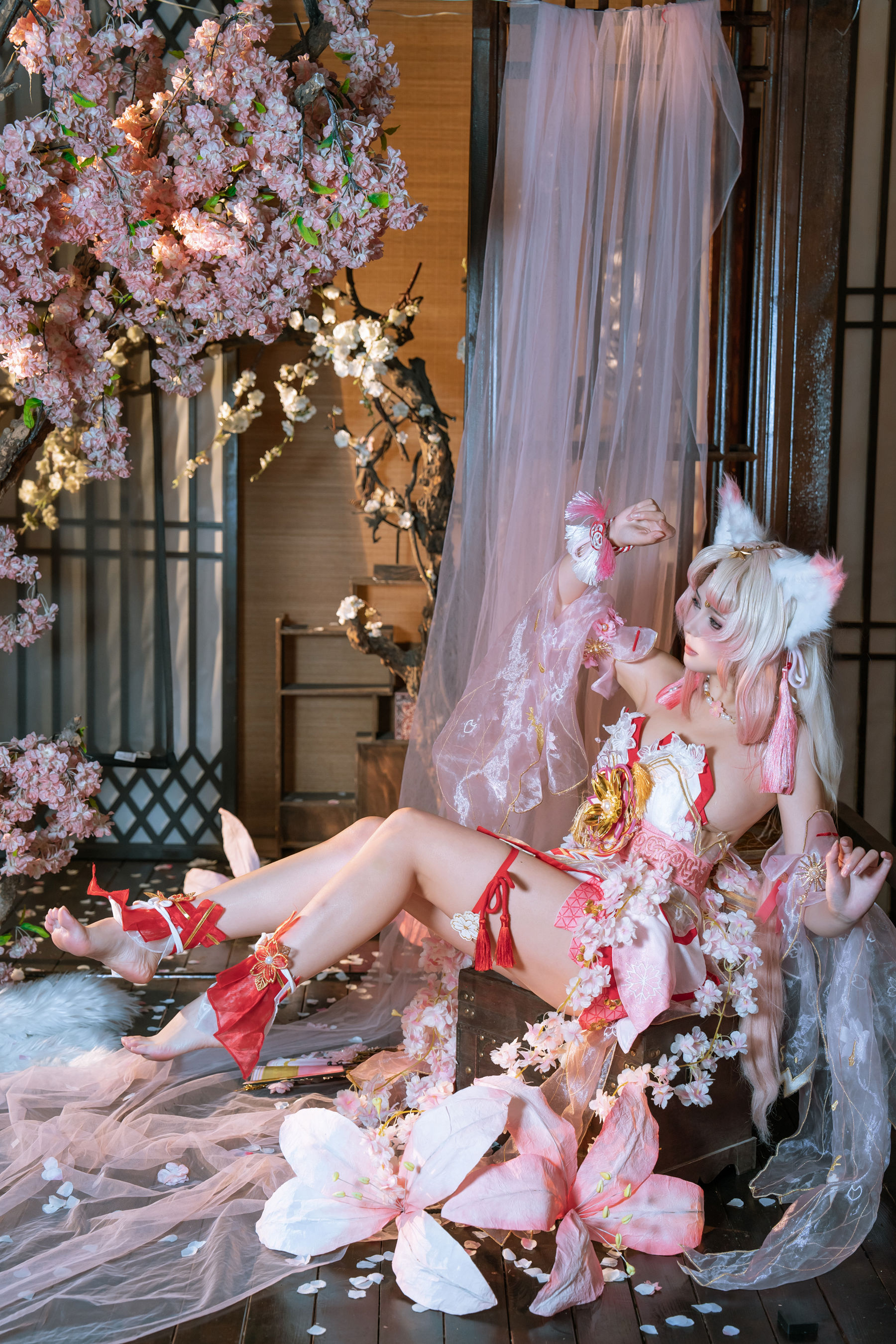 七月喵子 - 胡桃/(52P)