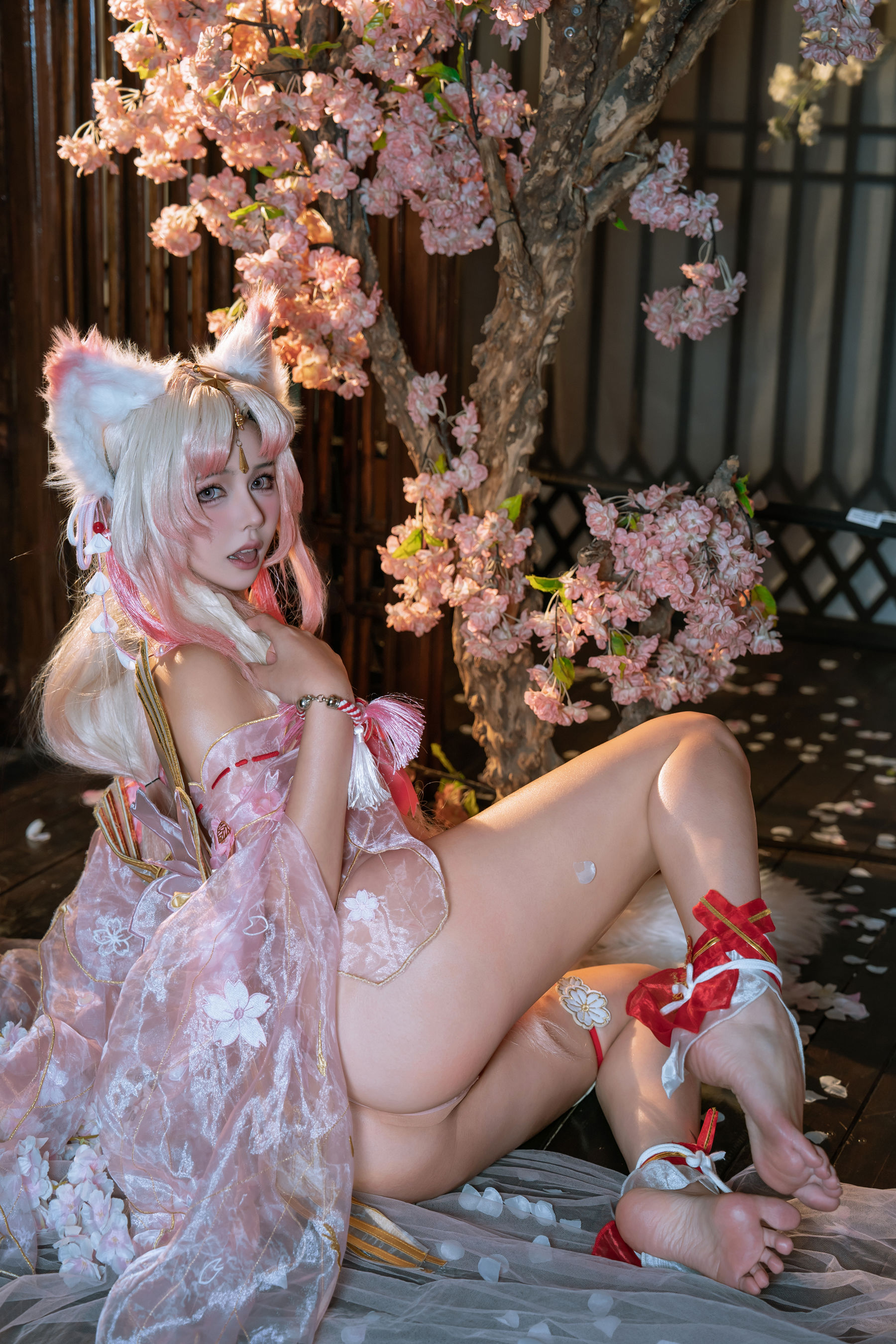 七月喵子 - 胡桃/(52P)