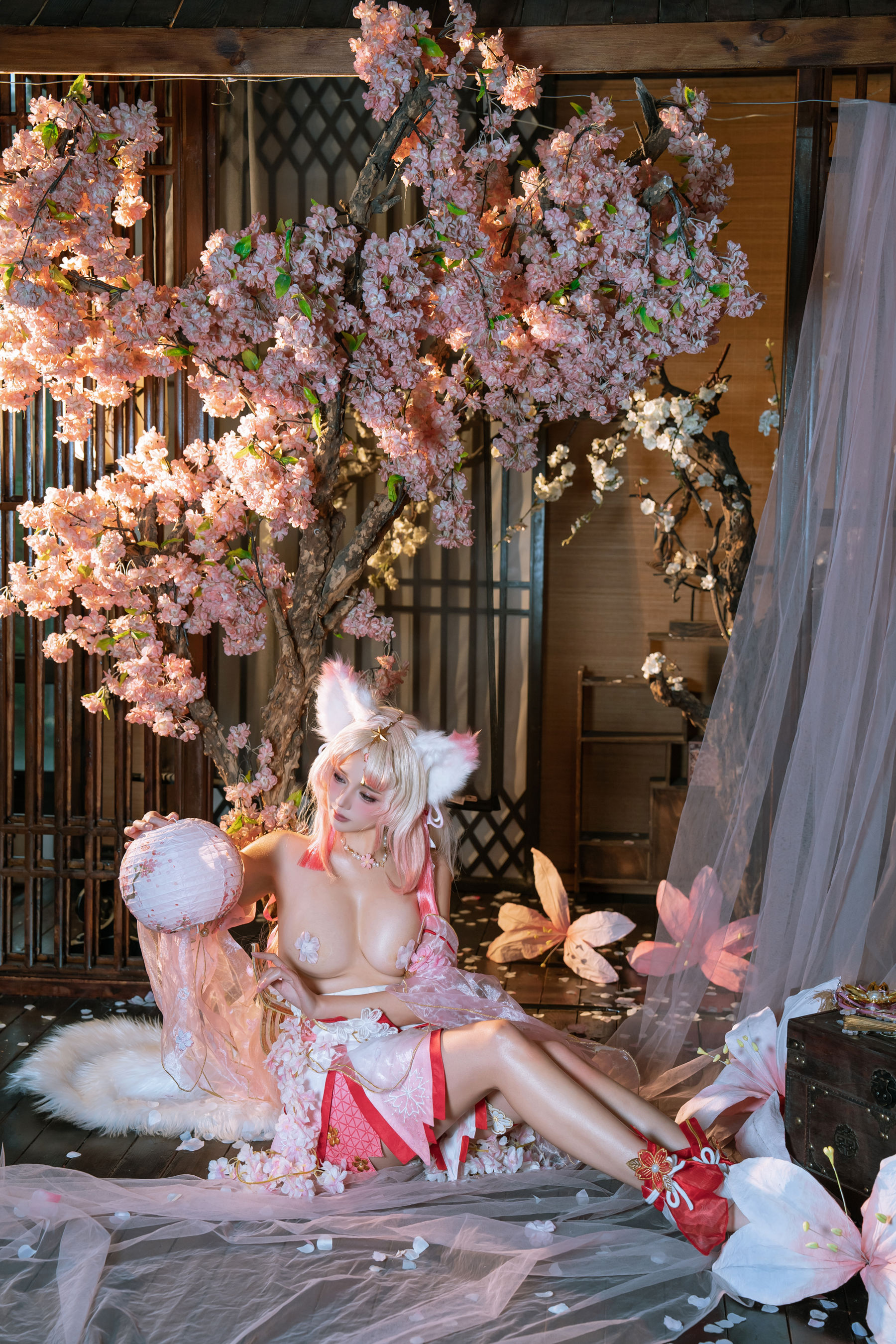 七月喵子 - 胡桃/(52P)