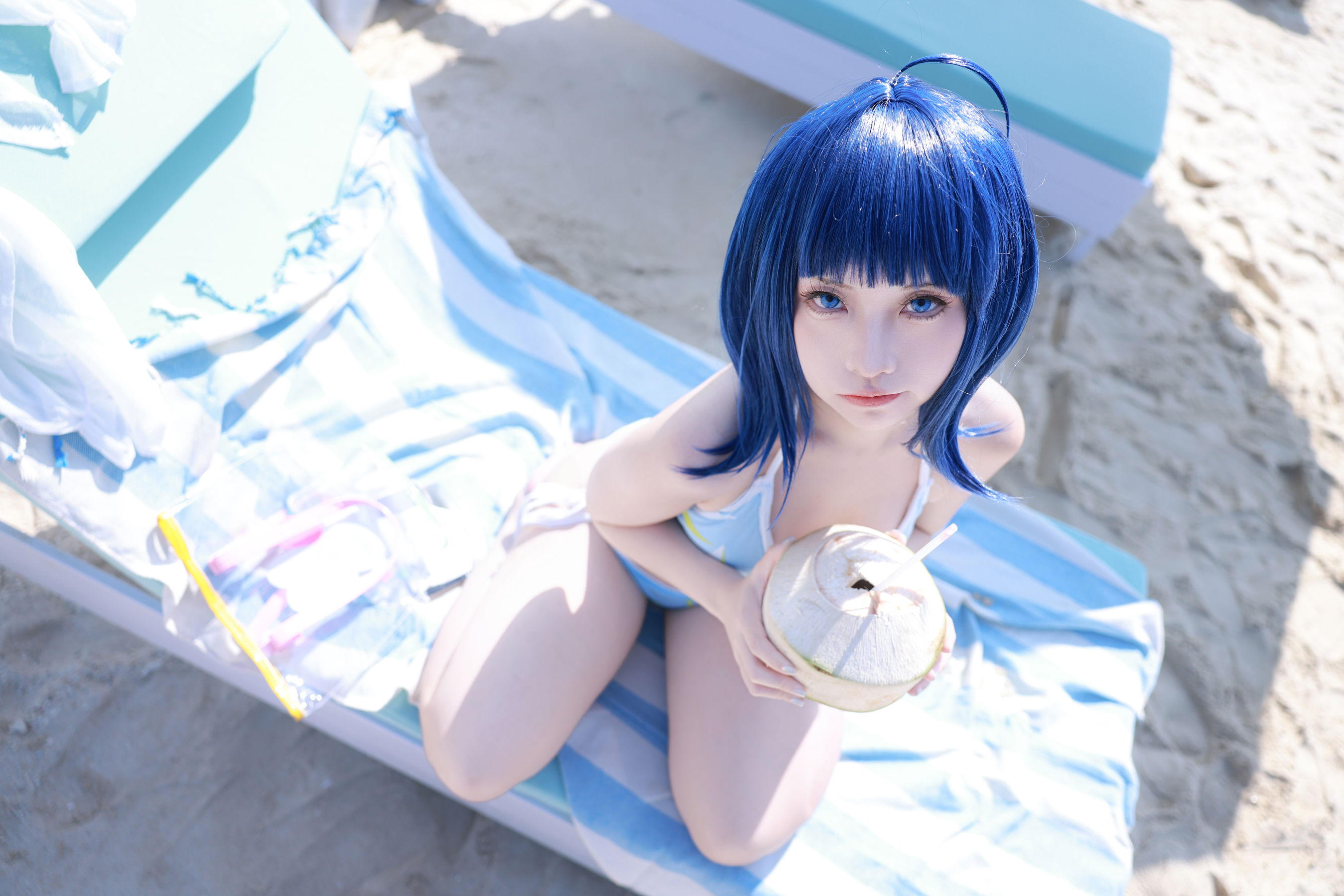 动漫博主G44不会受伤 - 八奈见杏菜 泳装/(29P)