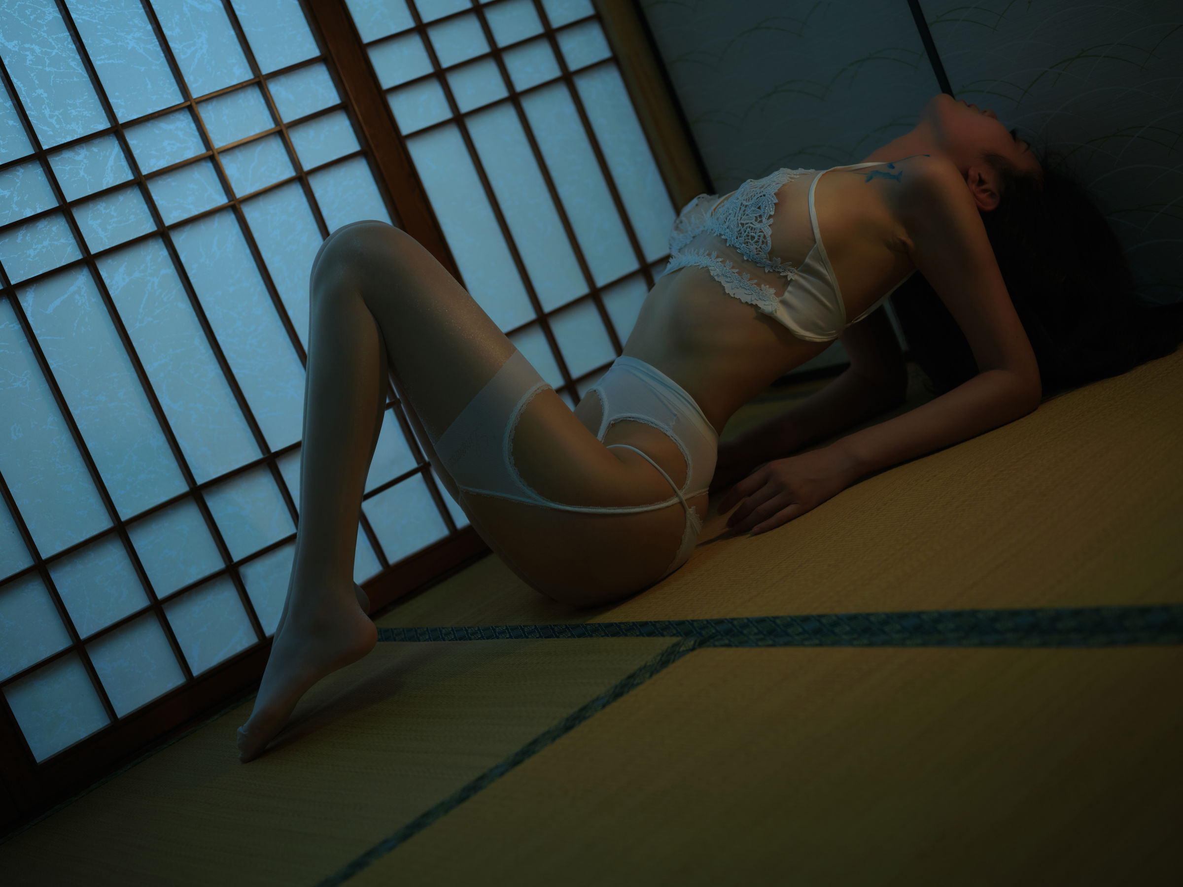 一米八的大梨子 - 复活白/(23P)