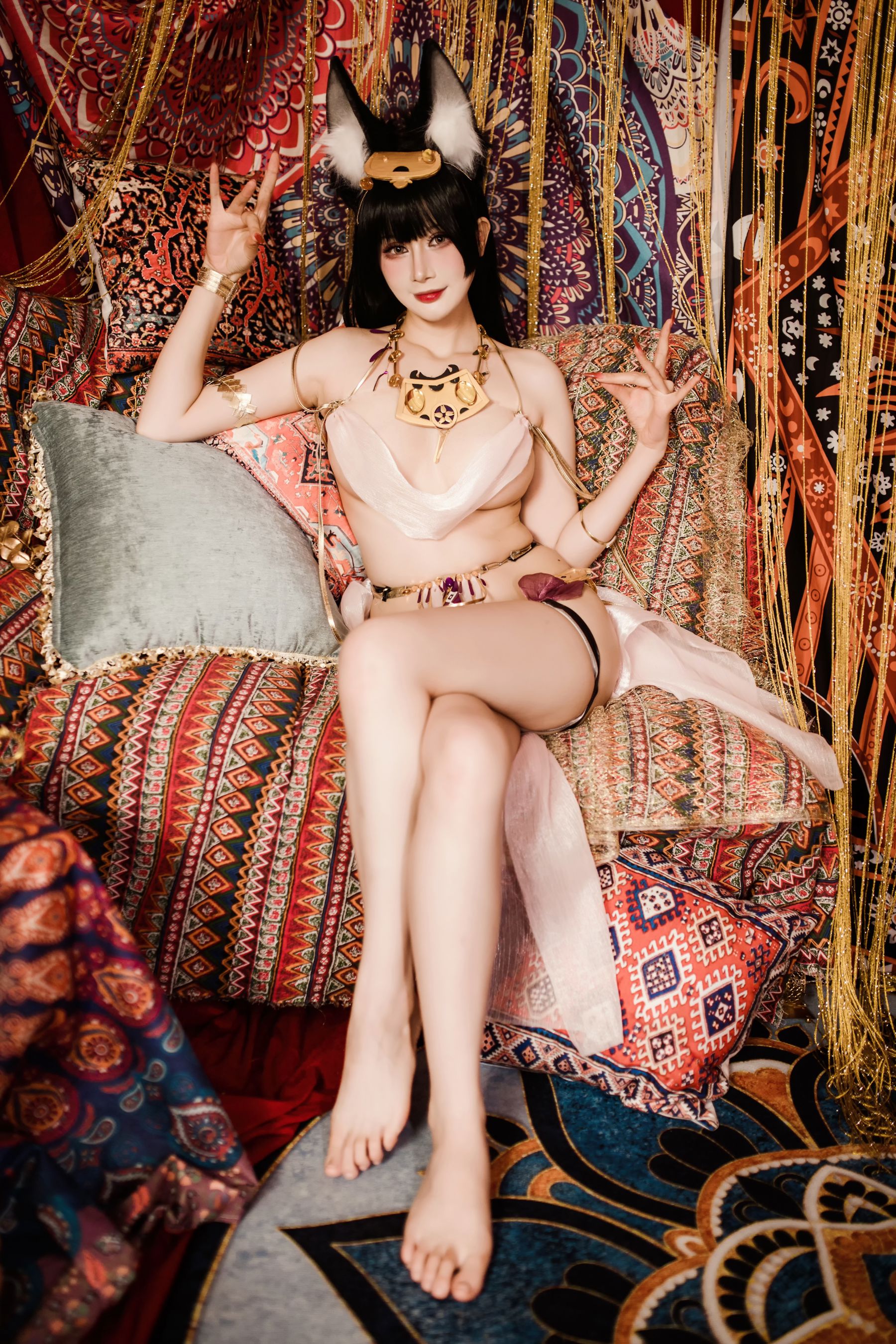 兔胖胖min - 碧蓝航线 武藏舞娘/(40P)