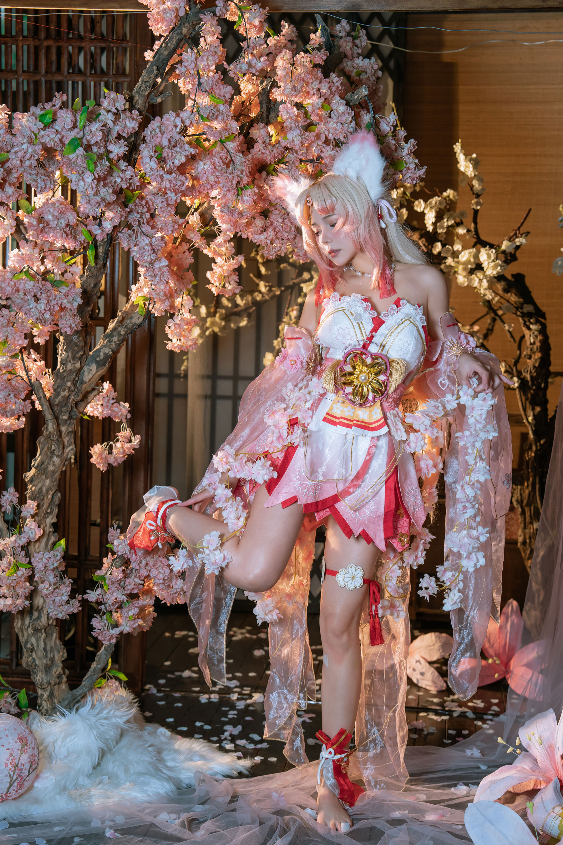 七月喵子 - 胡桃/(52P)