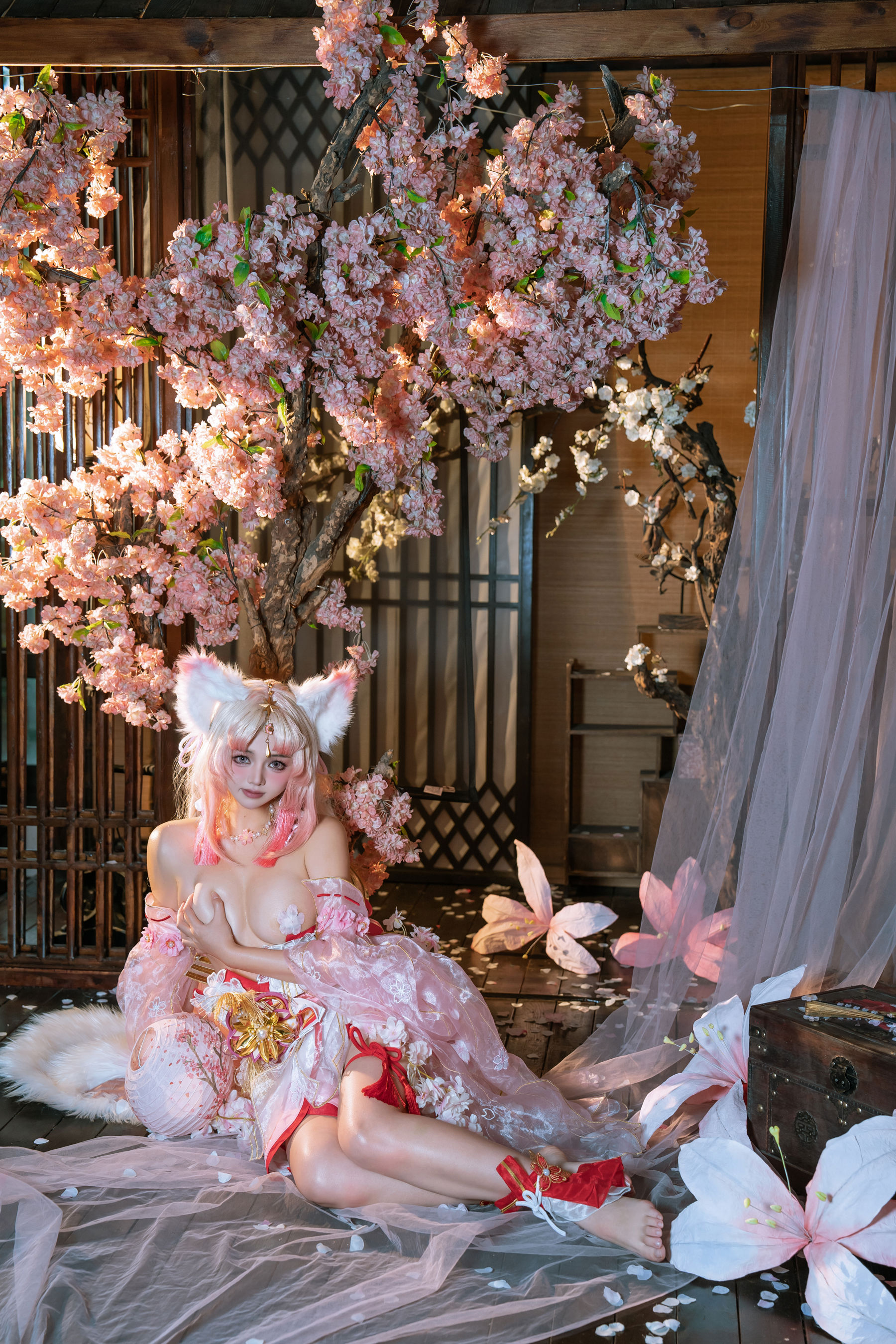 七月喵子 - 胡桃/(52P)