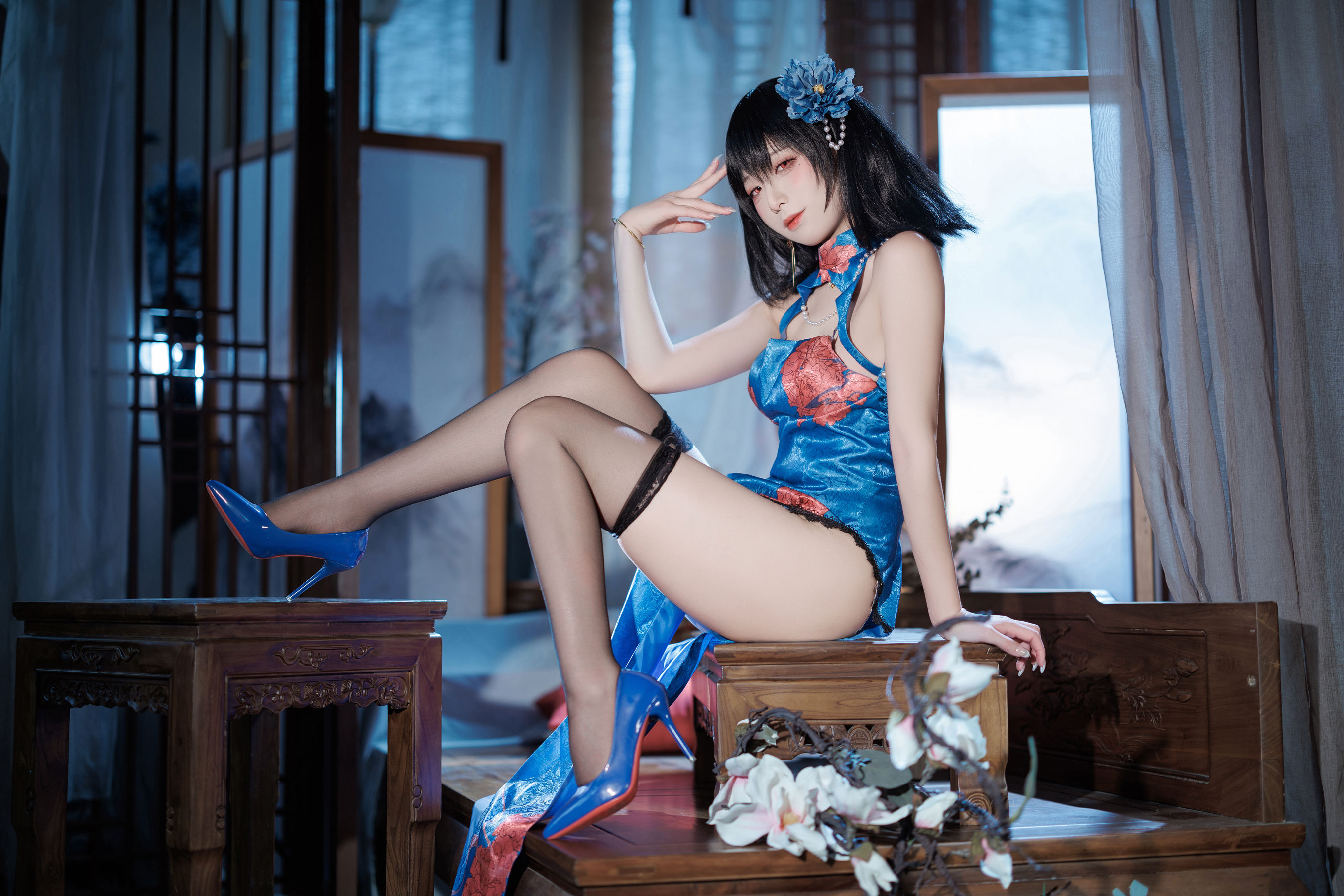 动漫博主封疆疆v - 建武旗袍/(36P)