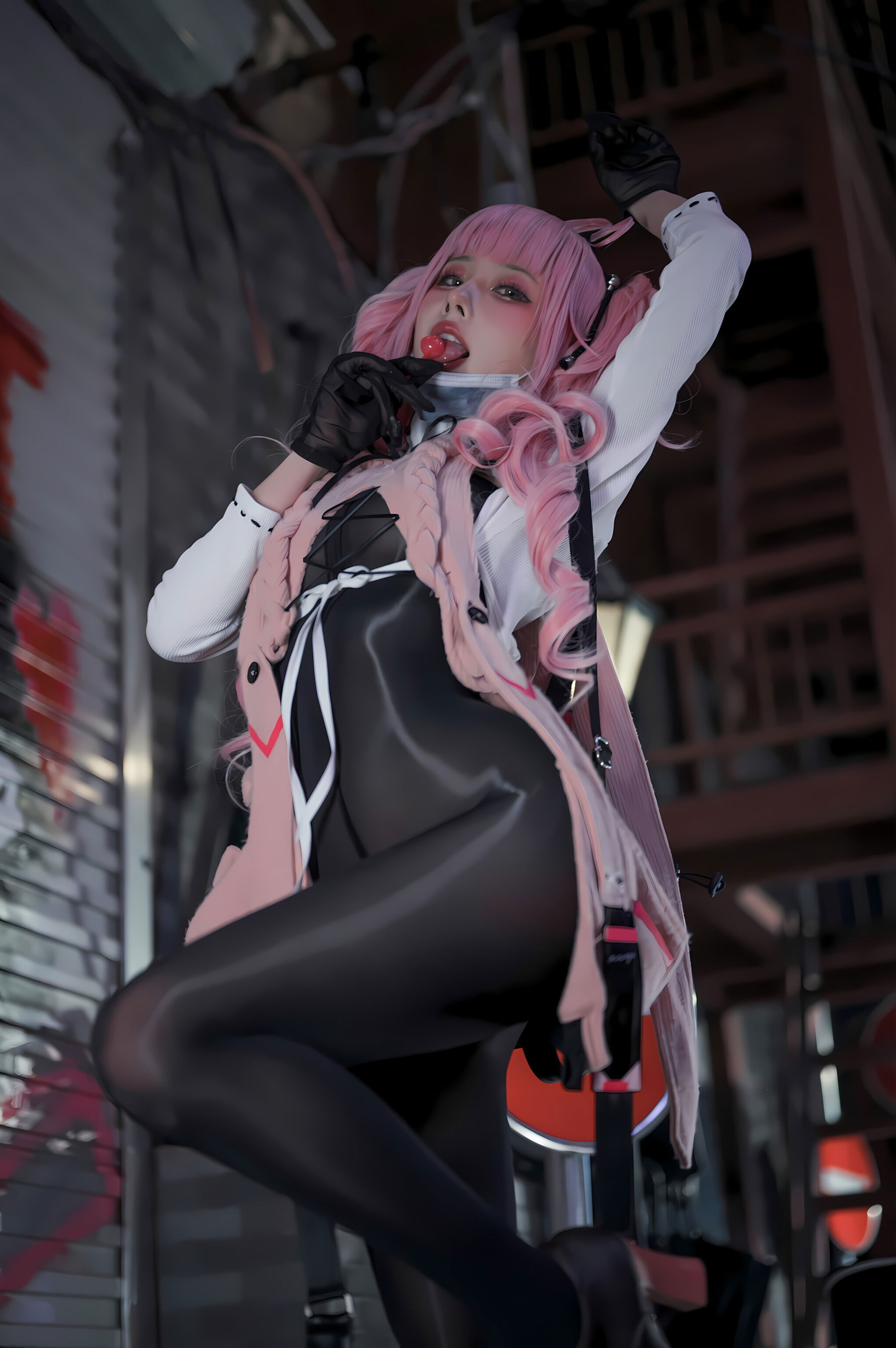 动漫博主您的蛋蛋 - 交错战线 粉毛卡提娜/(88P)