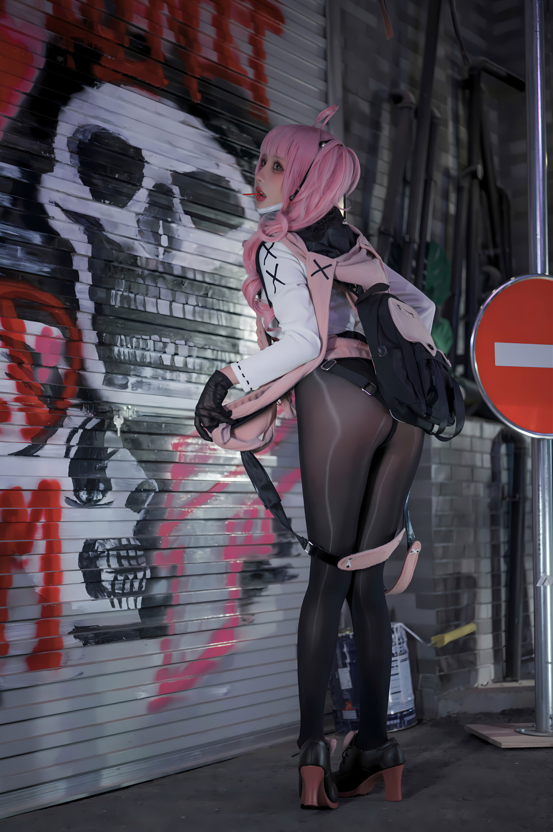 动漫博主您的蛋蛋 - 交错战线 粉毛卡提娜/(88P)