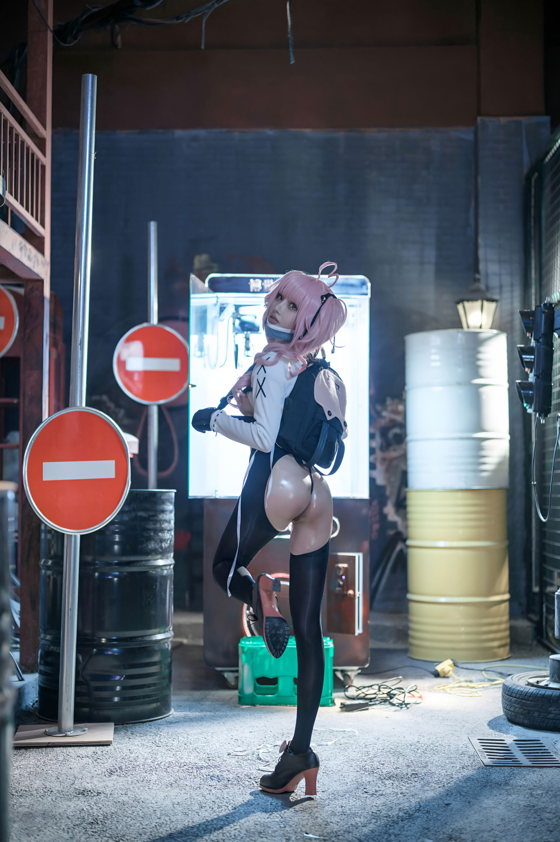 动漫博主您的蛋蛋 - 交错战线 粉毛卡提娜/(88P)