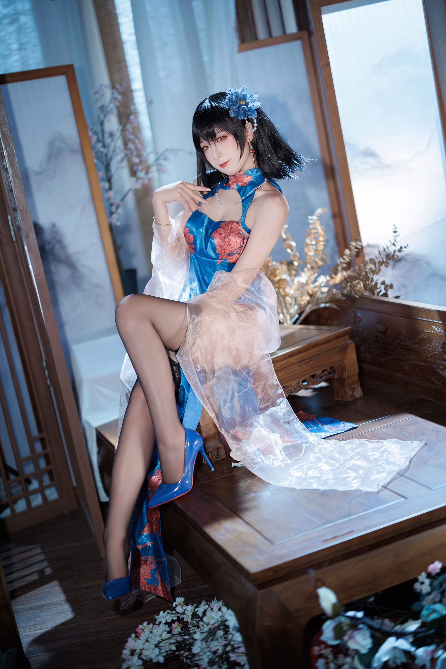 动漫博主封疆疆v - 建武旗袍/(36P)