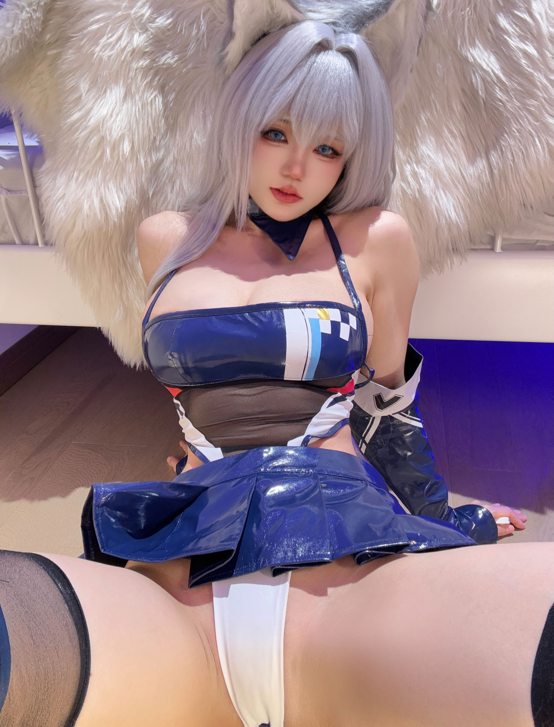 动漫博主小仓千代w - 碧蓝航线 信浓 赛车娘/(57P)