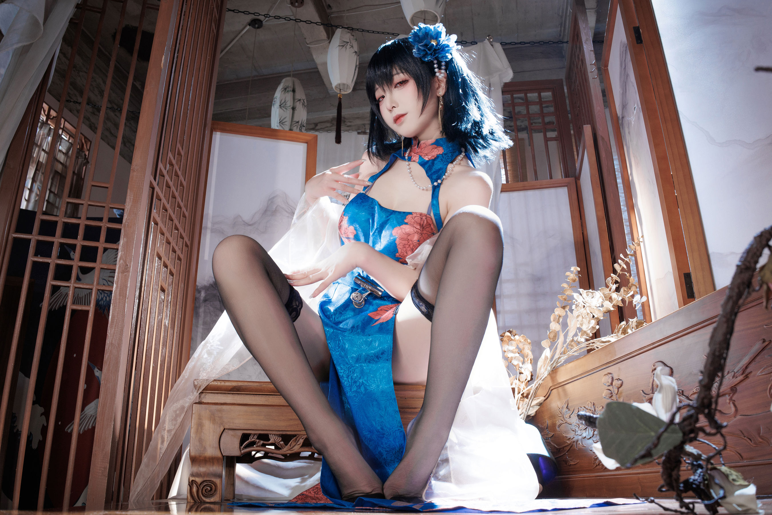 动漫博主封疆疆v - 建武旗袍/(36P)