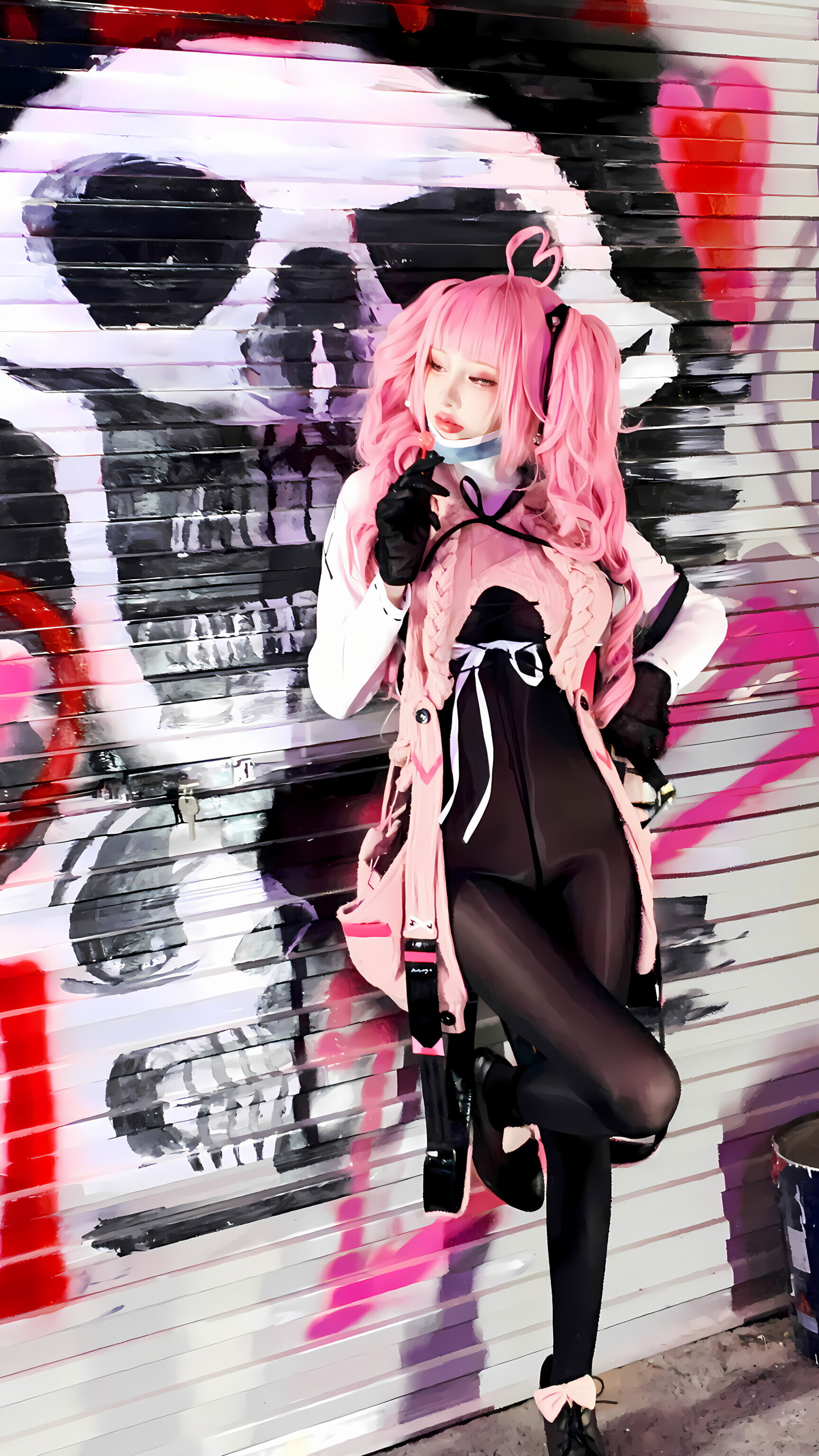 动漫博主您的蛋蛋 - 交错战线 粉毛卡提娜/(88P)