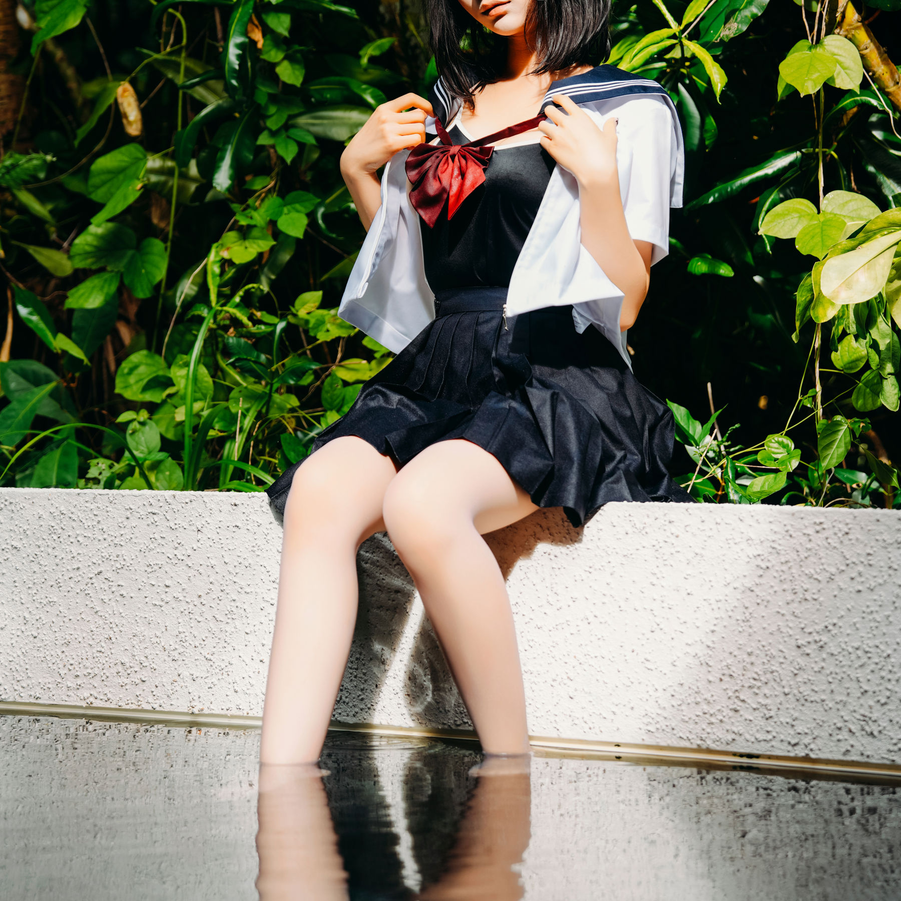 动漫博主蠢沫沫 - 2025.11 自拍集/(214P)