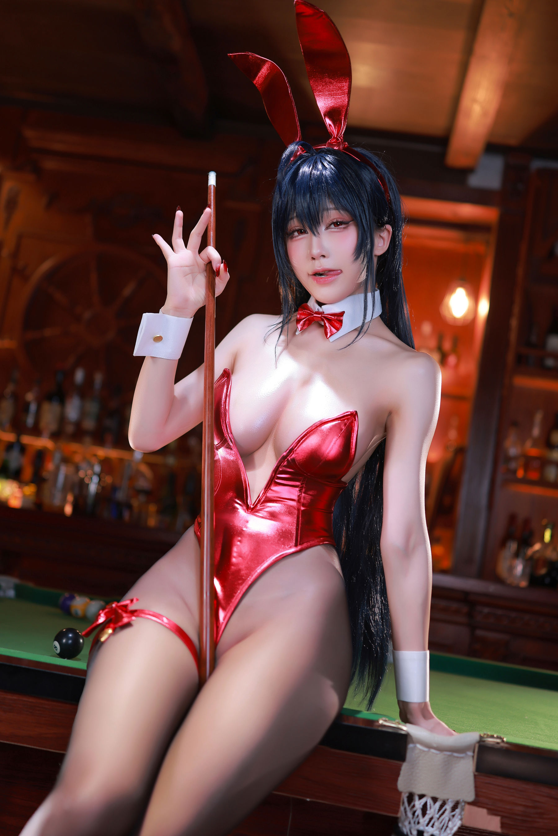 动漫博主水淼aqua - 碧蓝航线 大凤兔女郎/(58P)