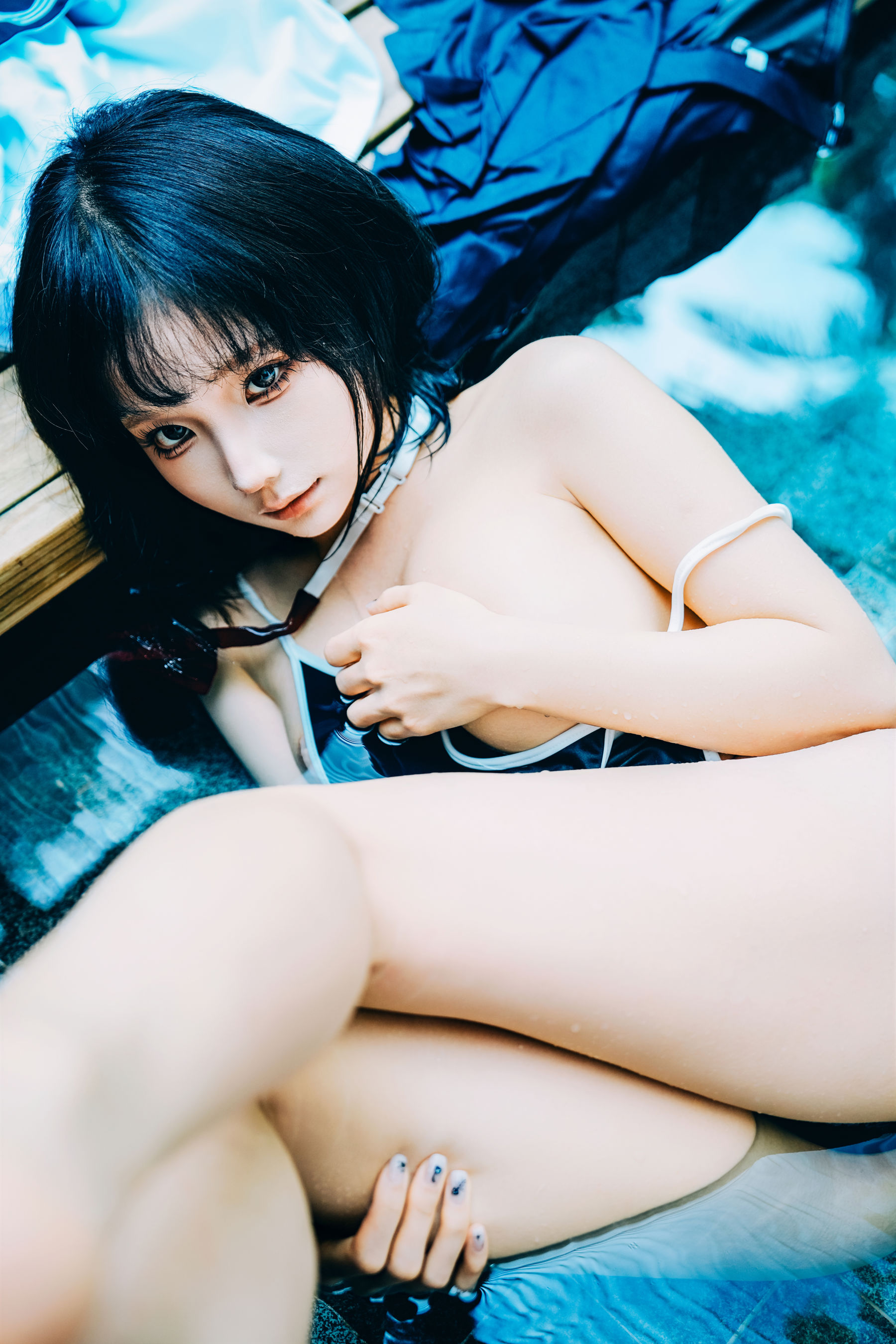 动漫博主蠢沫沫 - 2025.11 自拍集/(214P)