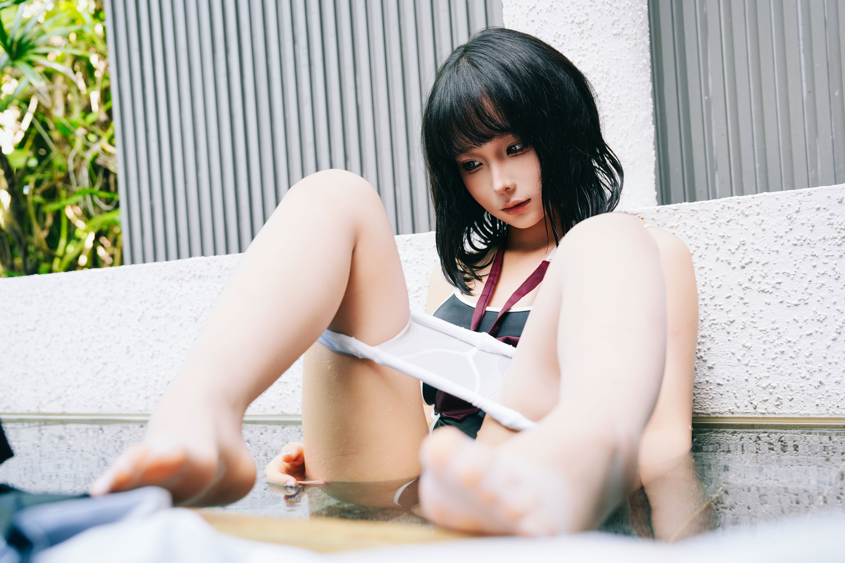 动漫博主蠢沫沫 - 2025.11 自拍集/(214P)