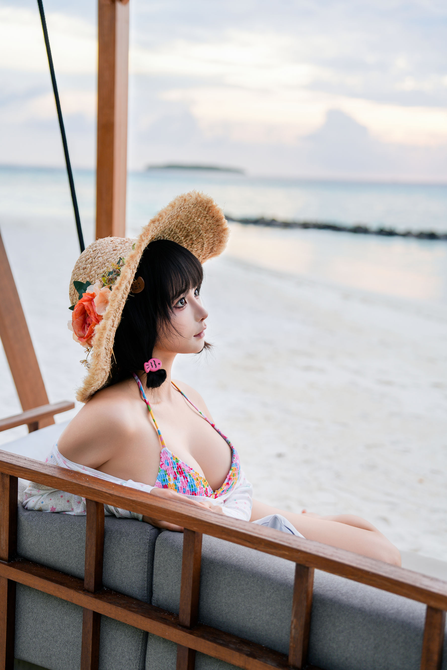 动漫博主蠢沫沫 - 2025.11 自拍集/(214P)