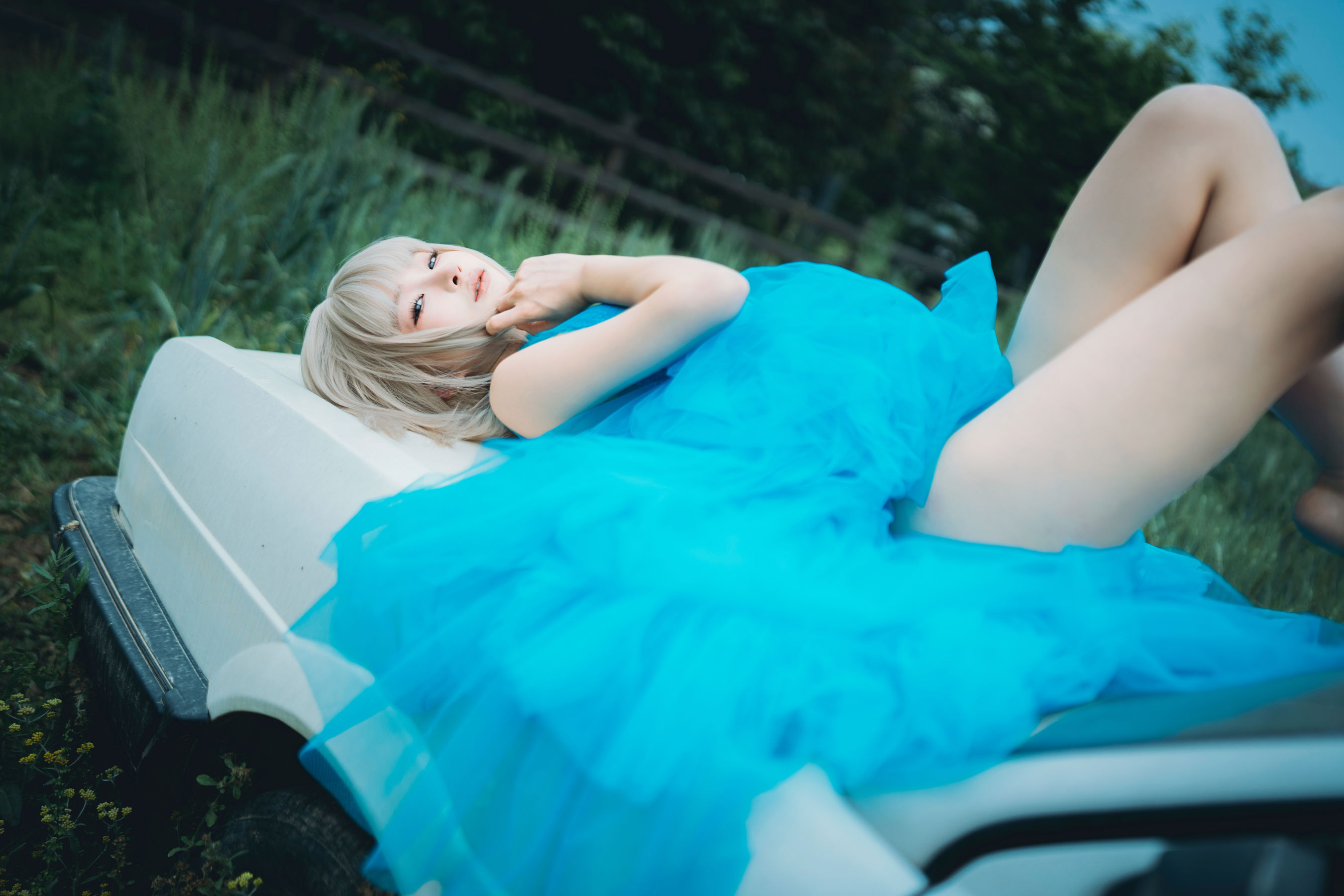 动漫博主蠢沫沫 - 2025.11 自拍集/(214P)