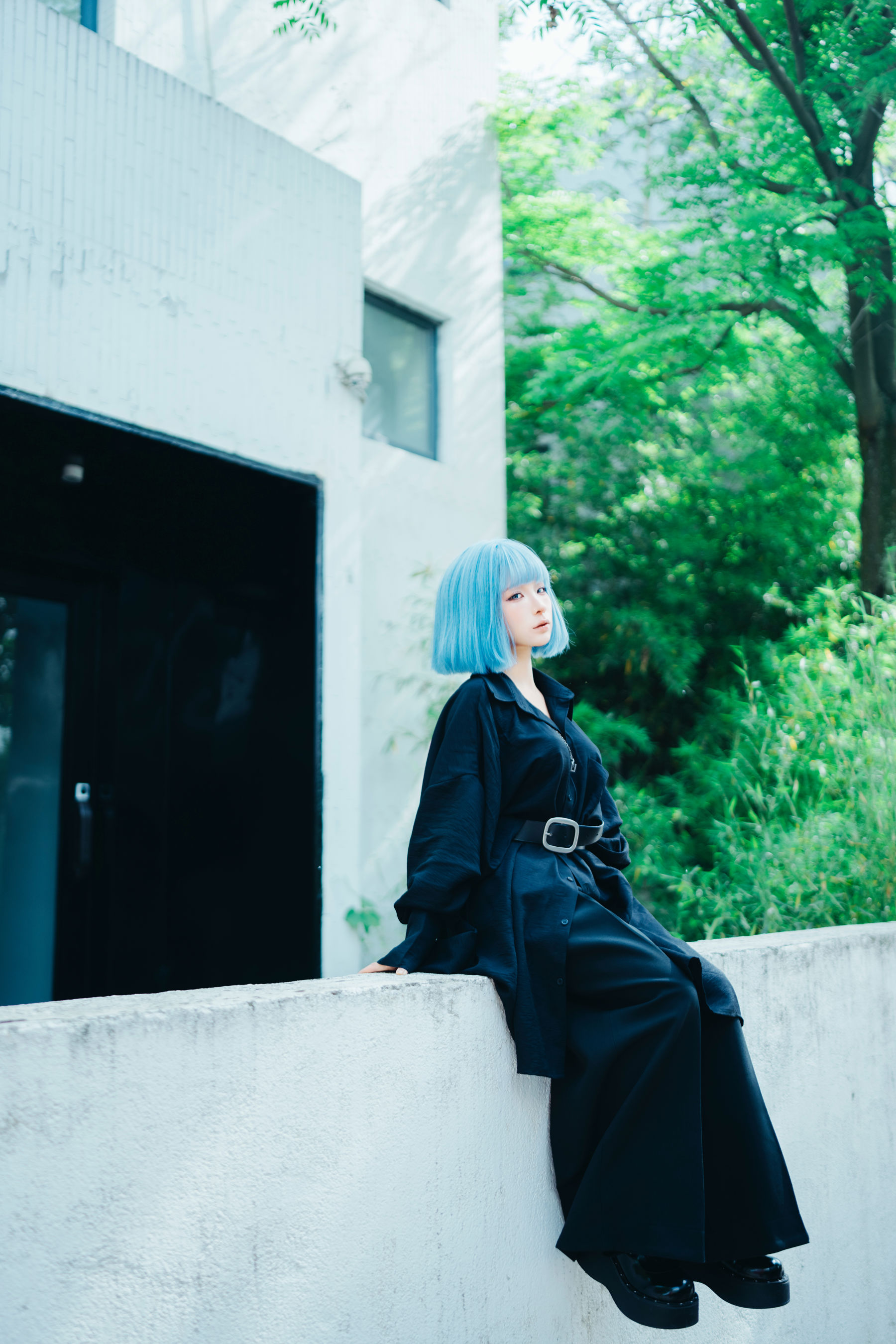 动漫博主蠢沫沫 - 2025.11 自拍集/(214P)