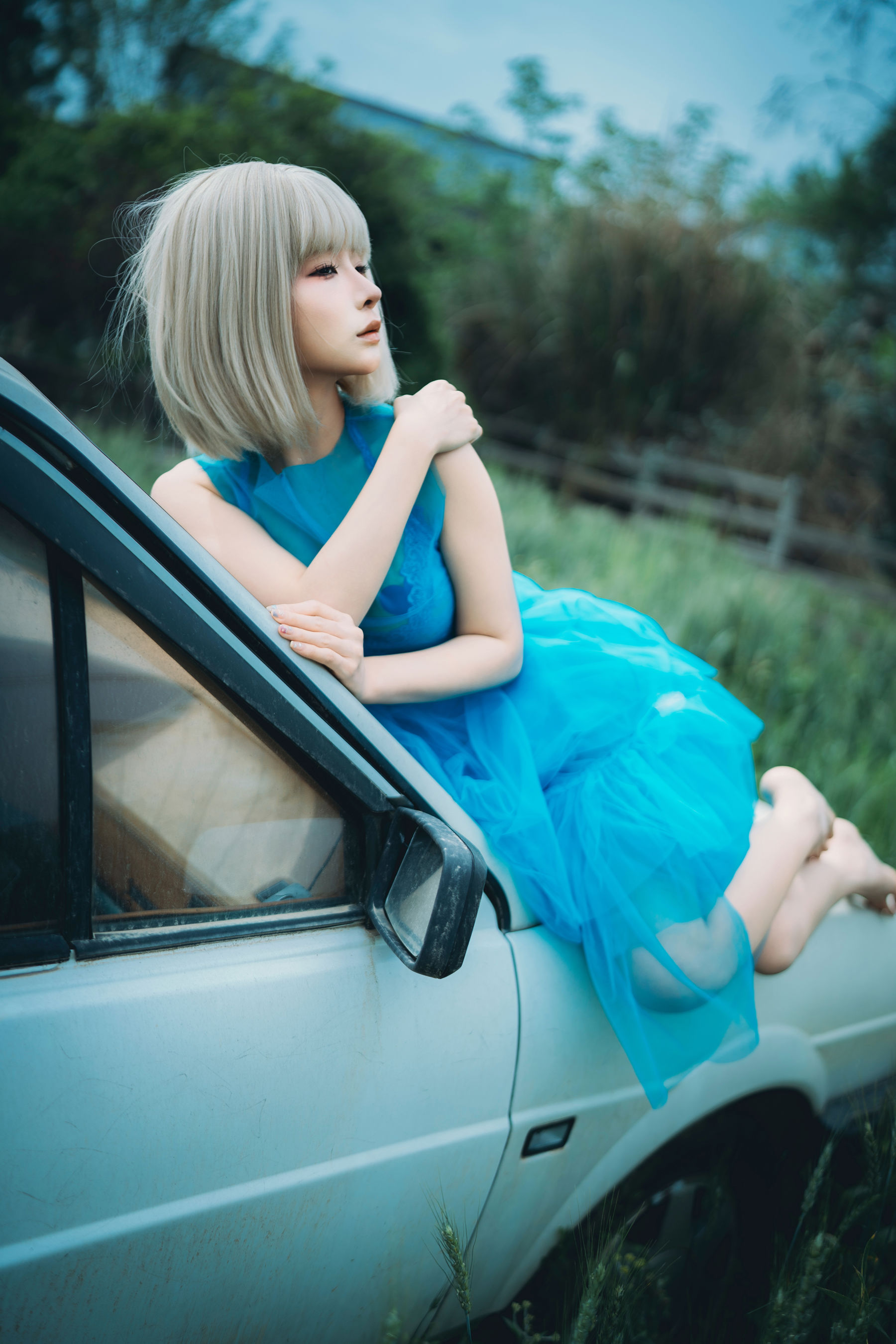 动漫博主蠢沫沫 - 2025.11 自拍集/(214P)