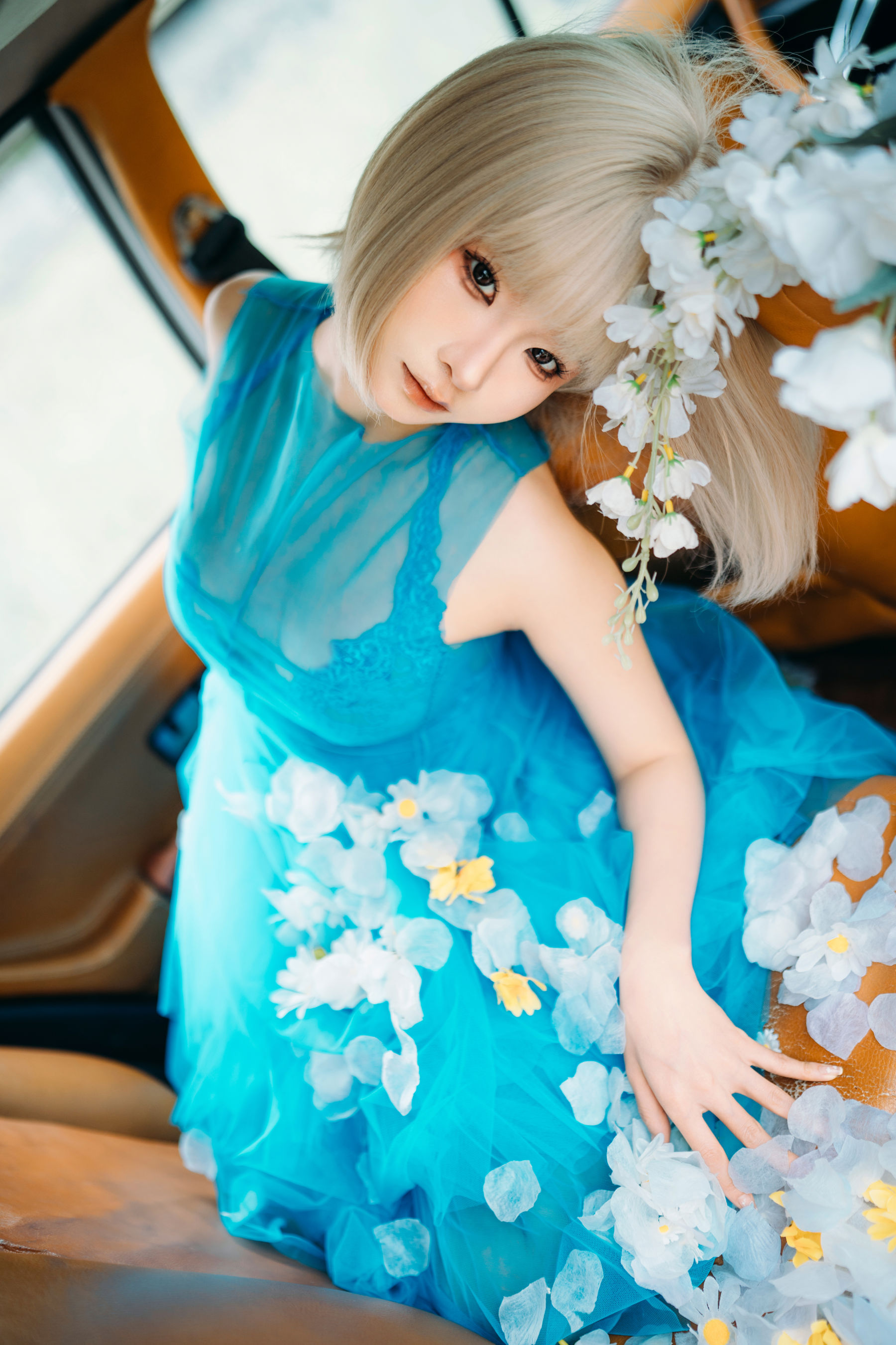 动漫博主蠢沫沫 - 2025.11 自拍集/(214P)