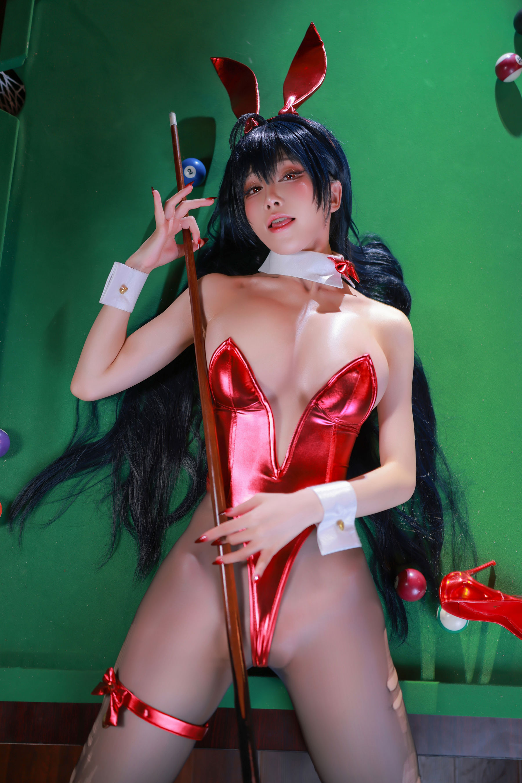 动漫博主水淼aqua - 碧蓝航线 大凤兔女郎/(58P)