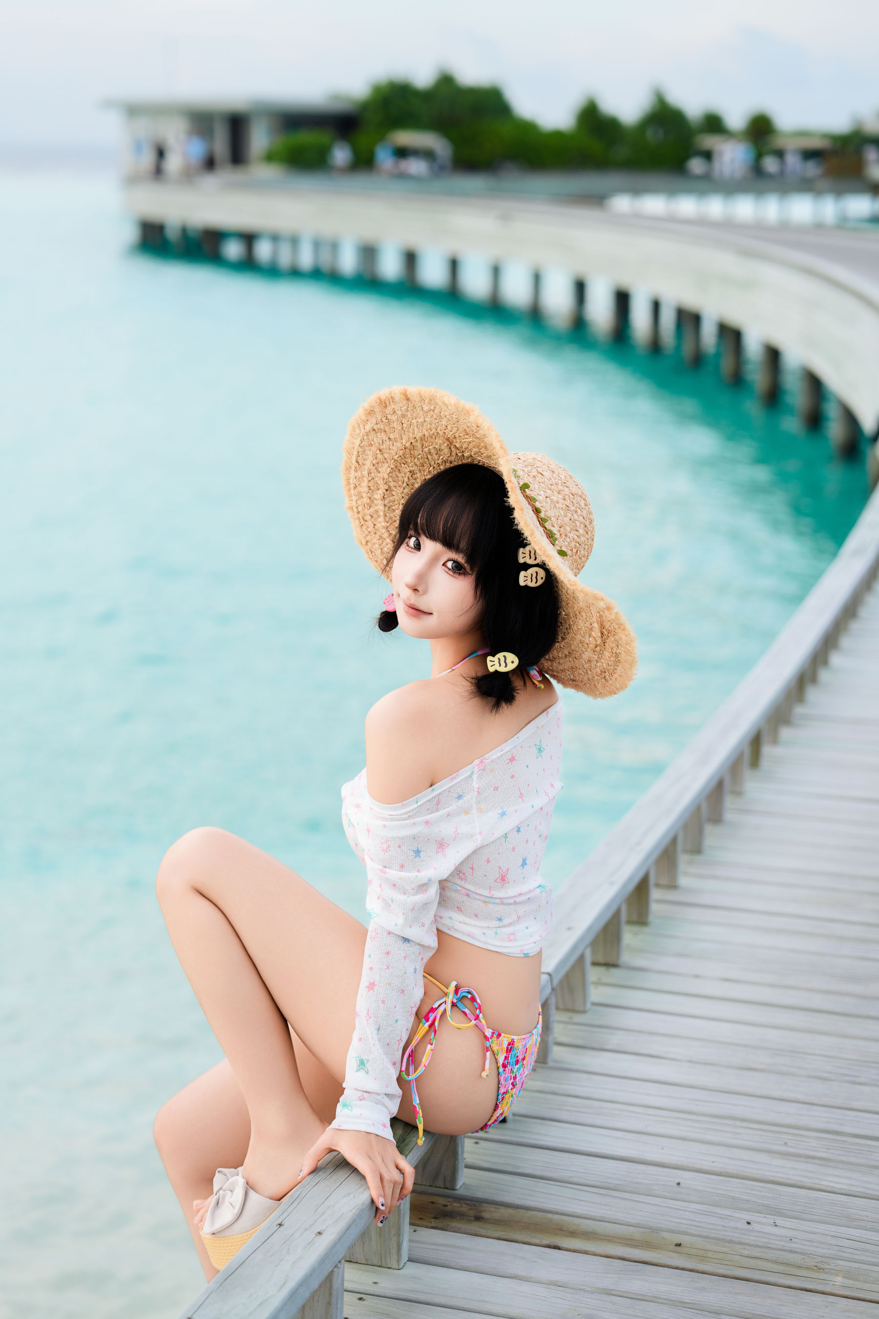 动漫博主蠢沫沫 - 2025.11 自拍集/(214P)