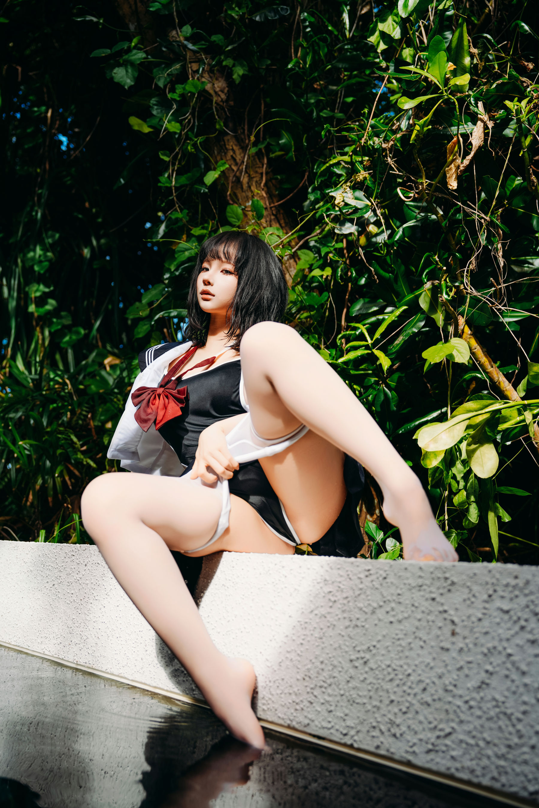 动漫博主蠢沫沫 - 2025.11 自拍集/(214P)