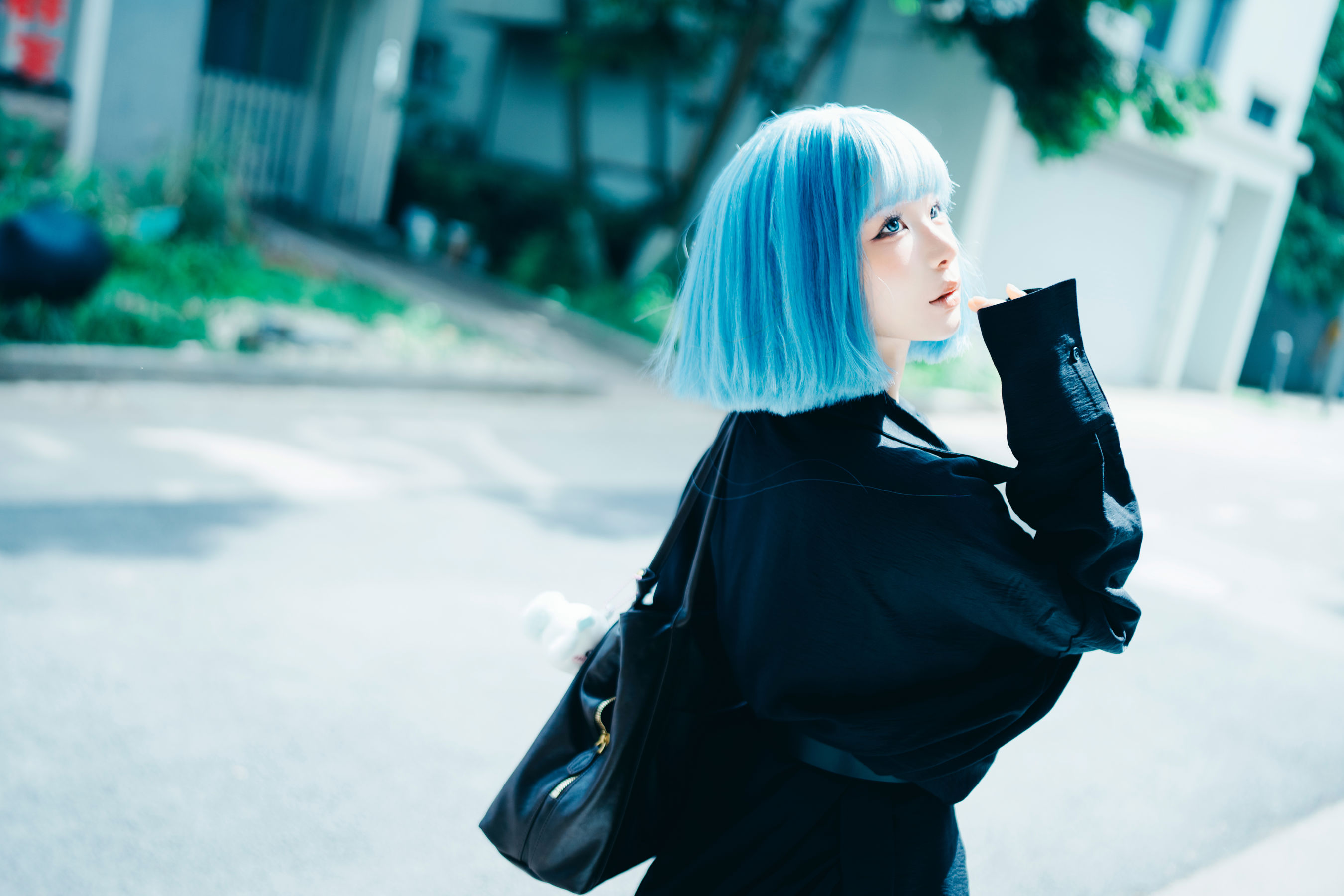 动漫博主蠢沫沫 - 2025.11 自拍集/(214P)