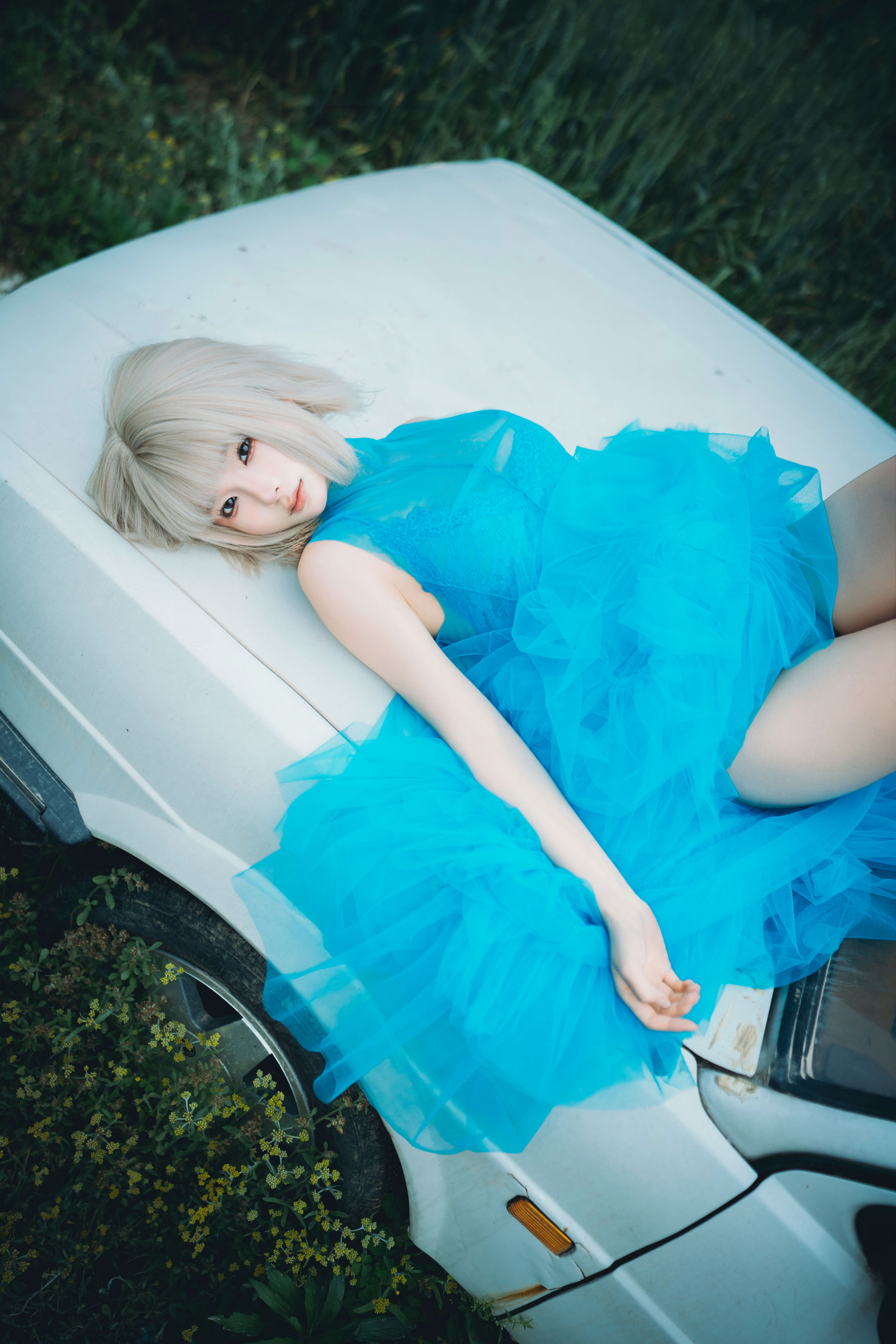 动漫博主蠢沫沫 - 2025.11 自拍集/(214P)