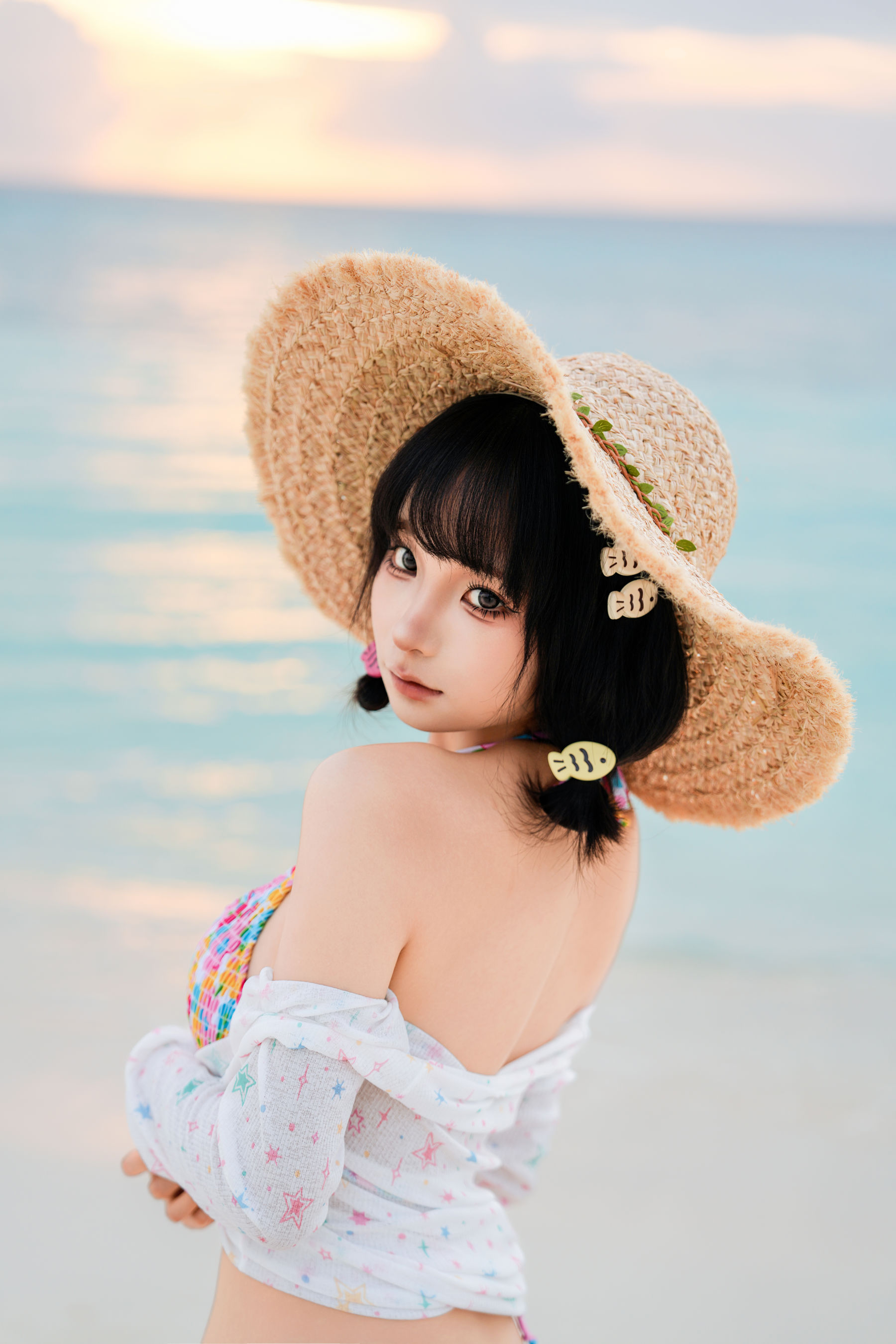 动漫博主蠢沫沫 - 2025.11 自拍集/(214P)